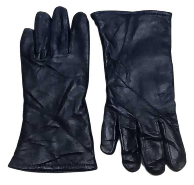 Genuine Leather SAMCO UNISEX SOFT BLACK LEATHER DRESS GLOVES Size ONE SIZE - 2 Thumbnail