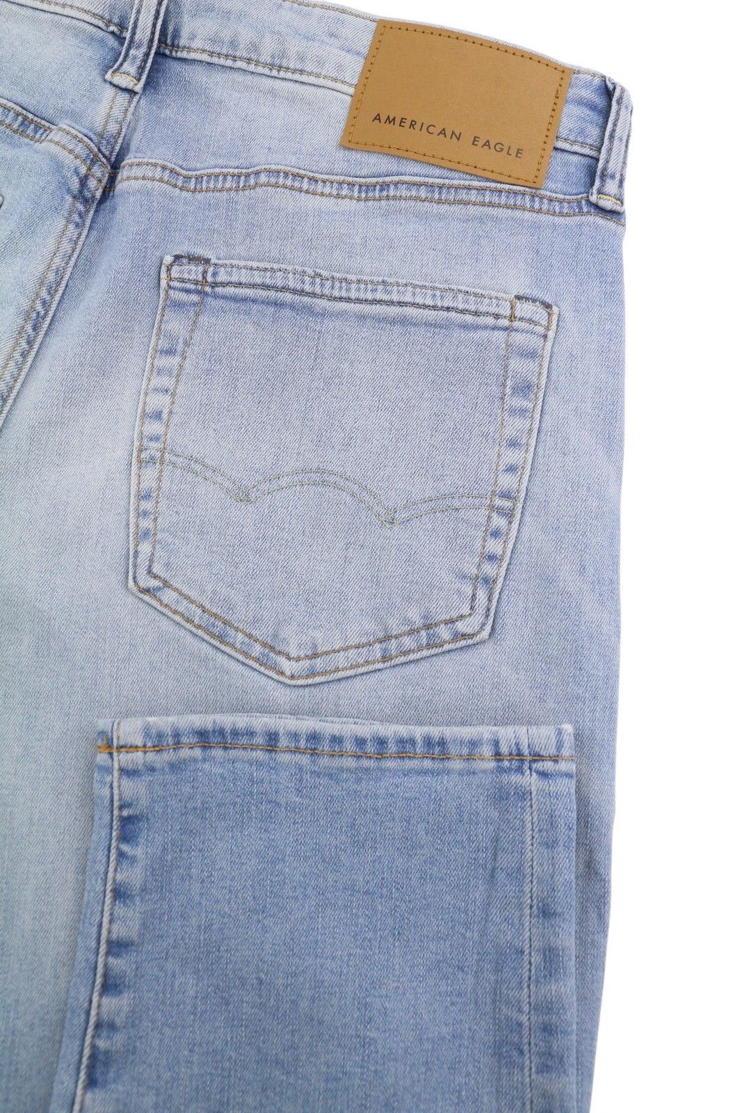American Eagle Outfitters AIRFLEX+ W30/L30 Light Wash Jeans 88990 Size US 30 / EU 46 - 5 Thumbnail