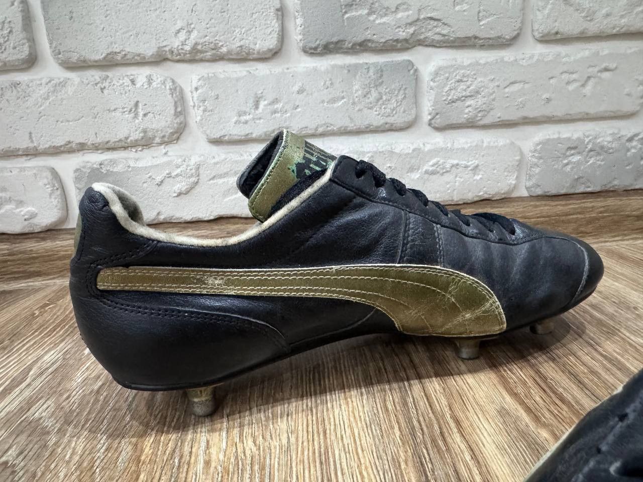Puma Rare Puma TORERO Gold Maradona Football Boots West Germany Size US 7.5 / EU 40-41 - 14 Thumbnail