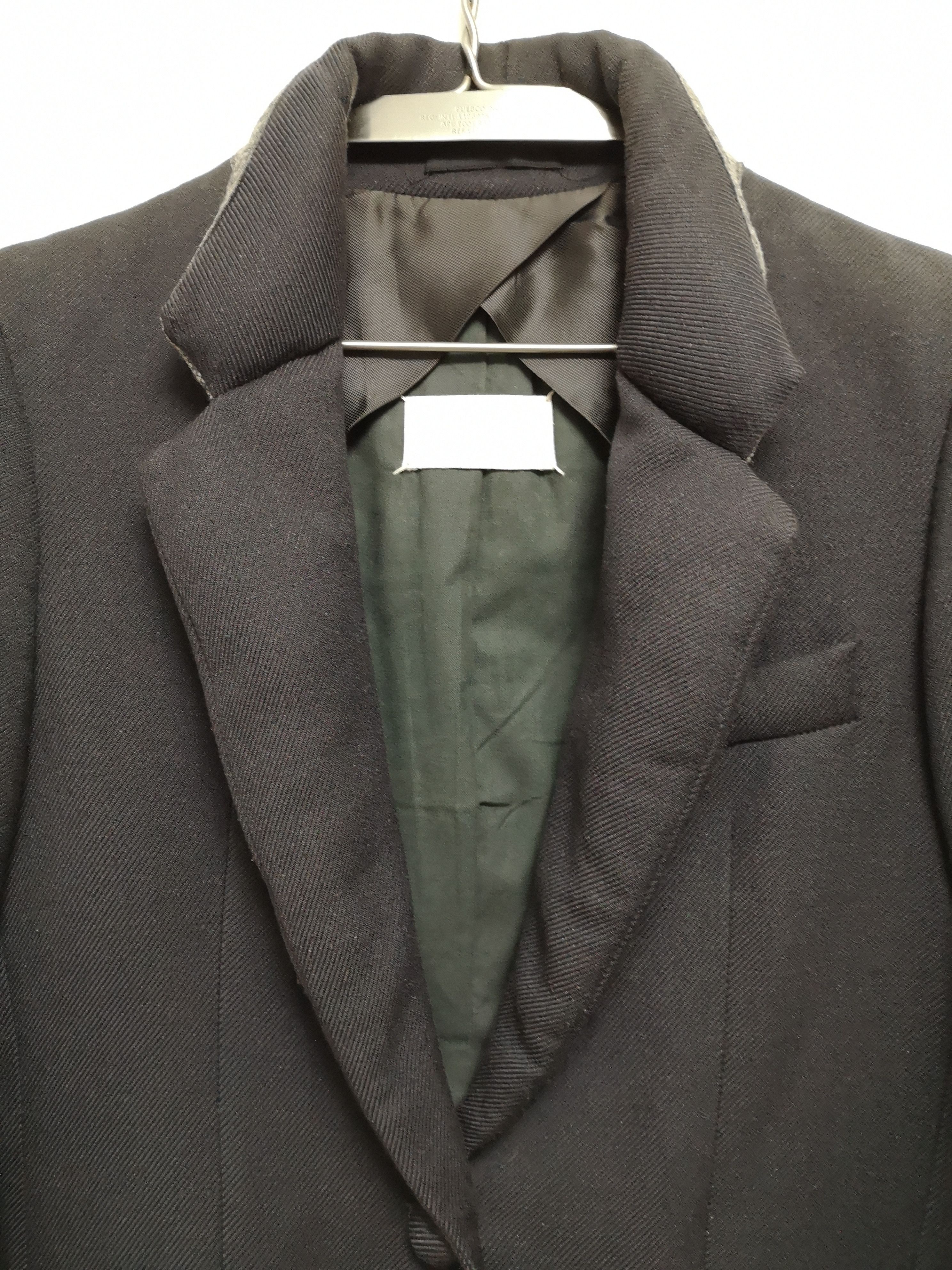 Maison Margiela Padded Lapel Collar Wool Twill Blazer Jacket Size M / US 6-8 / IT 42-44 - 2 Thumbnail