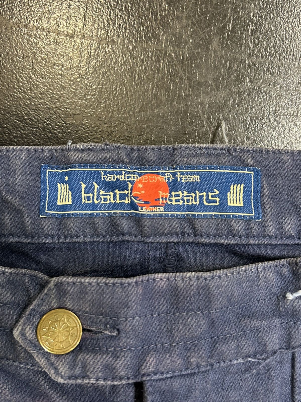 Blackmeans Blackmeans Bondage Cargo Denim Pants Size US 30 / EU 46 - 3 Thumbnail
