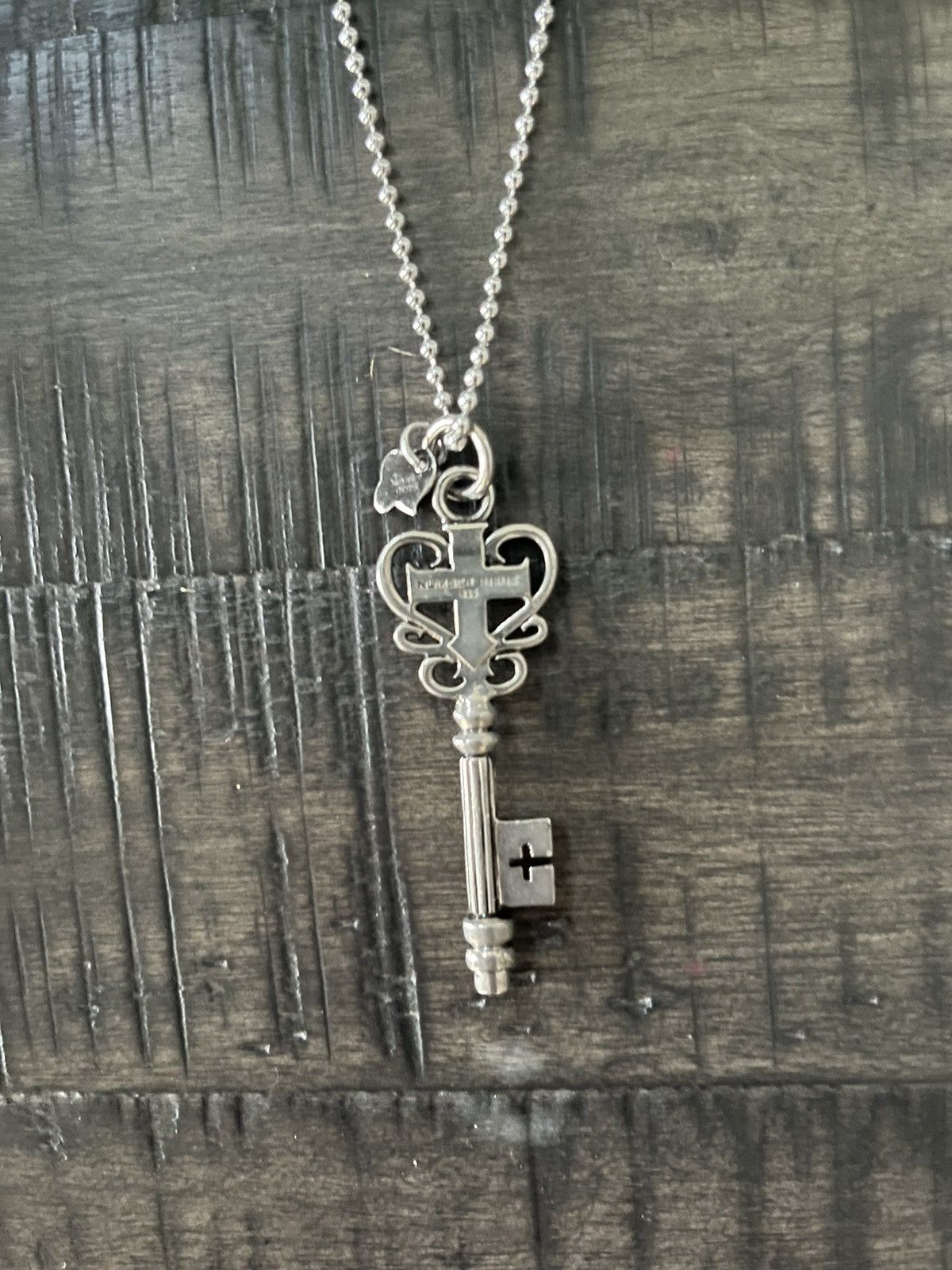 Number (N)ine Number (N)ine SS06 Runway Skull Key Necklace | Grailed