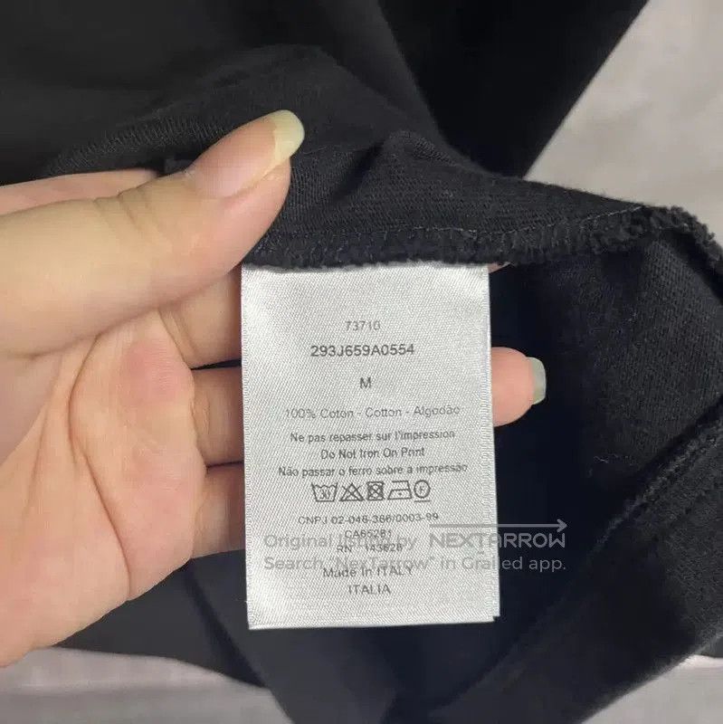 Dior Dior Black Cotton Women's T. Size M / US 6-8 / IT 42-44 - 4 Thumbnail