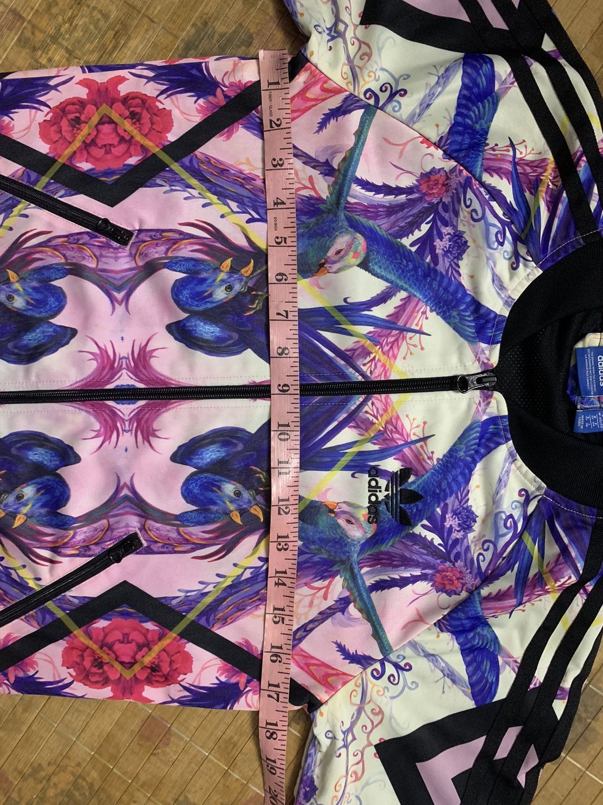 Adidas Adidas Floral Phoenix Full Print Track Jacket Size S / US 4 / IT 40 - 25 Thumbnail