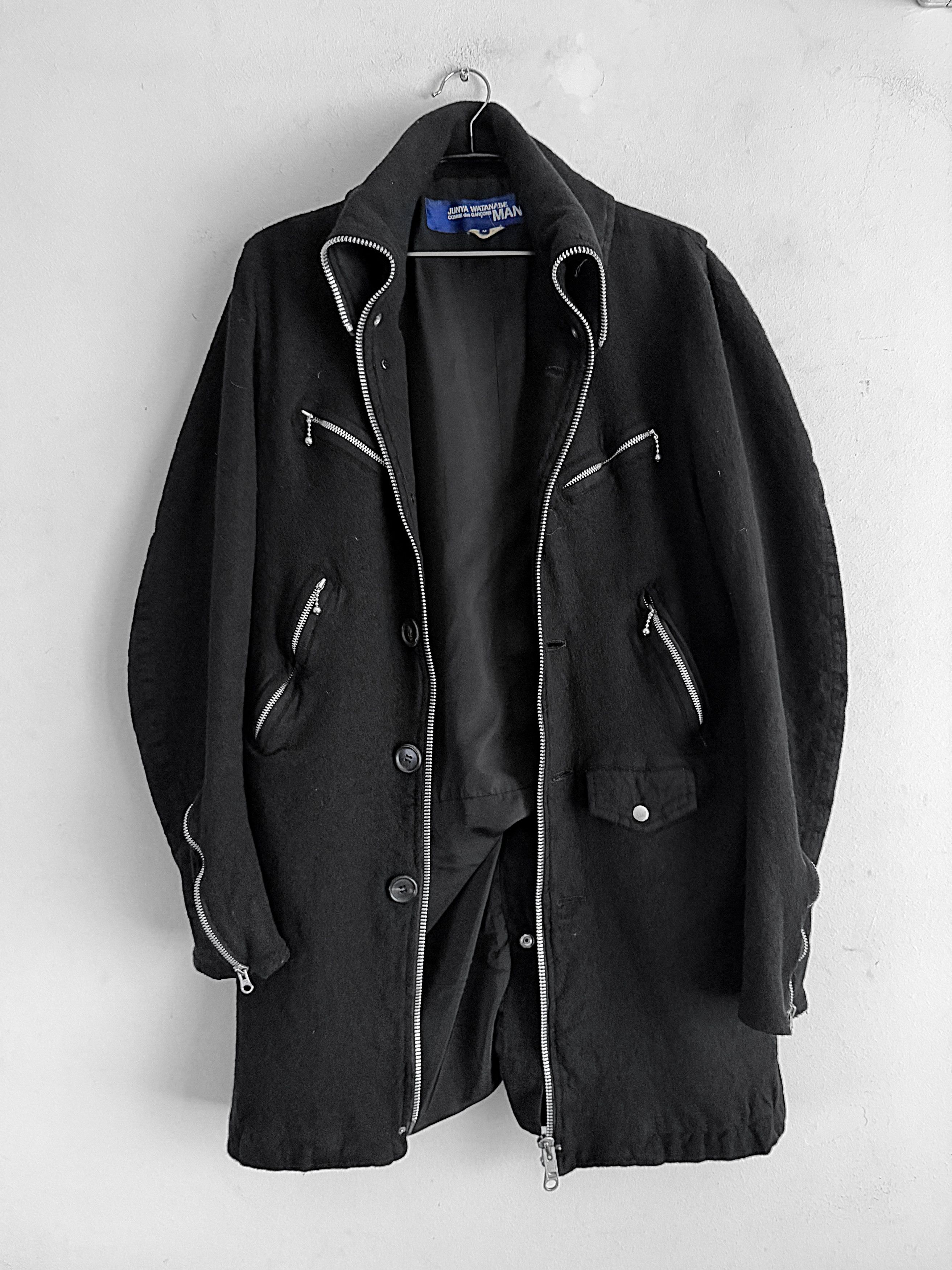 Junya Watanabe Runway FW'07 Archive Piece Boiled Milled Wool Size US M / EU 48-50 / 2 - 5 Thumbnail