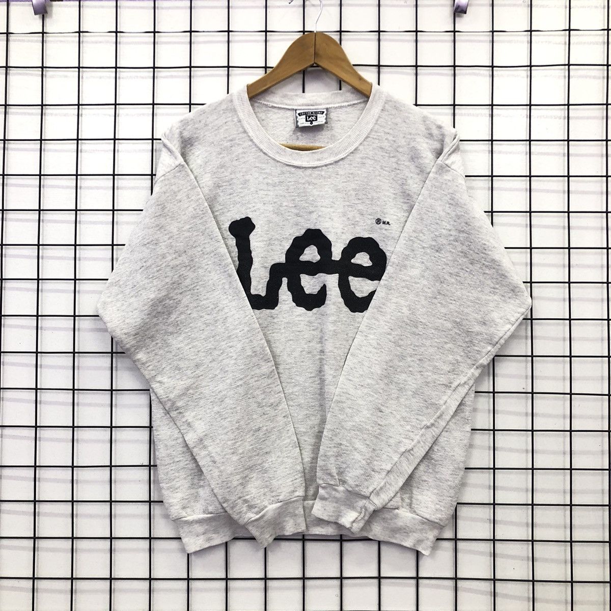 Lee Vintage Lee Cotton Blend Spellout Sweatshirt Size US L / EU 52-54 / 3 - 1 Thumbnail