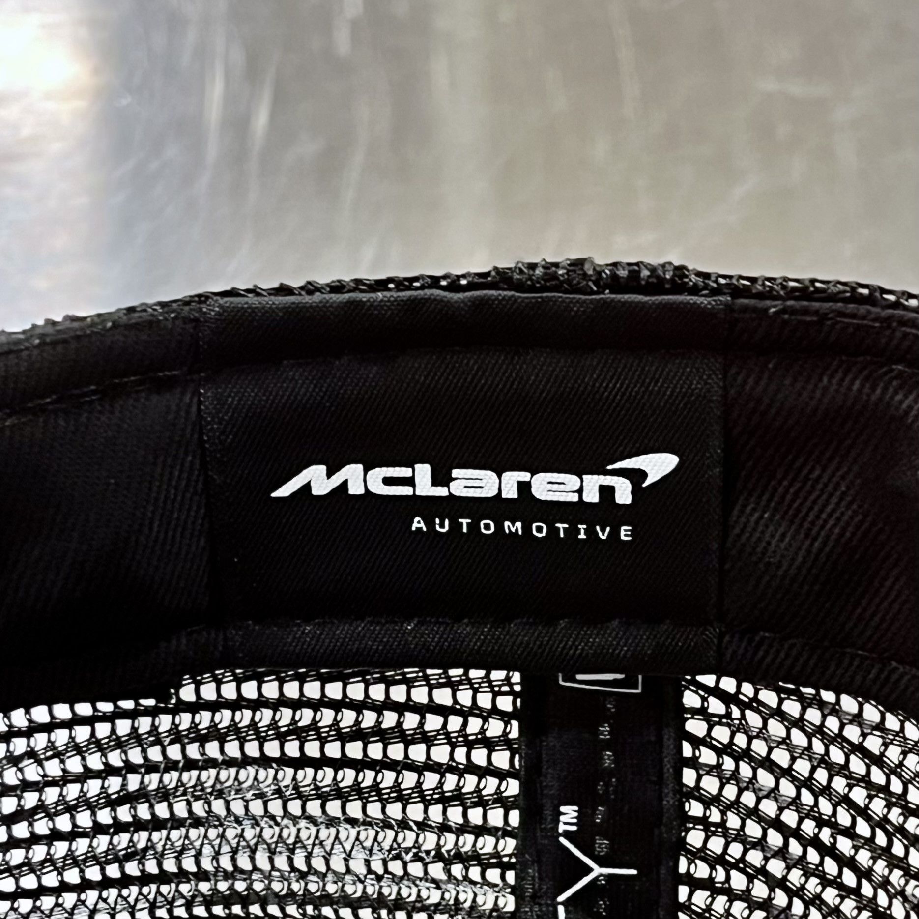 Formula 1 × New Era McLaren Script F1 Formula One 9FORTY Trucker Snapback Hat Size ONE SIZE - 5 Thumbnail