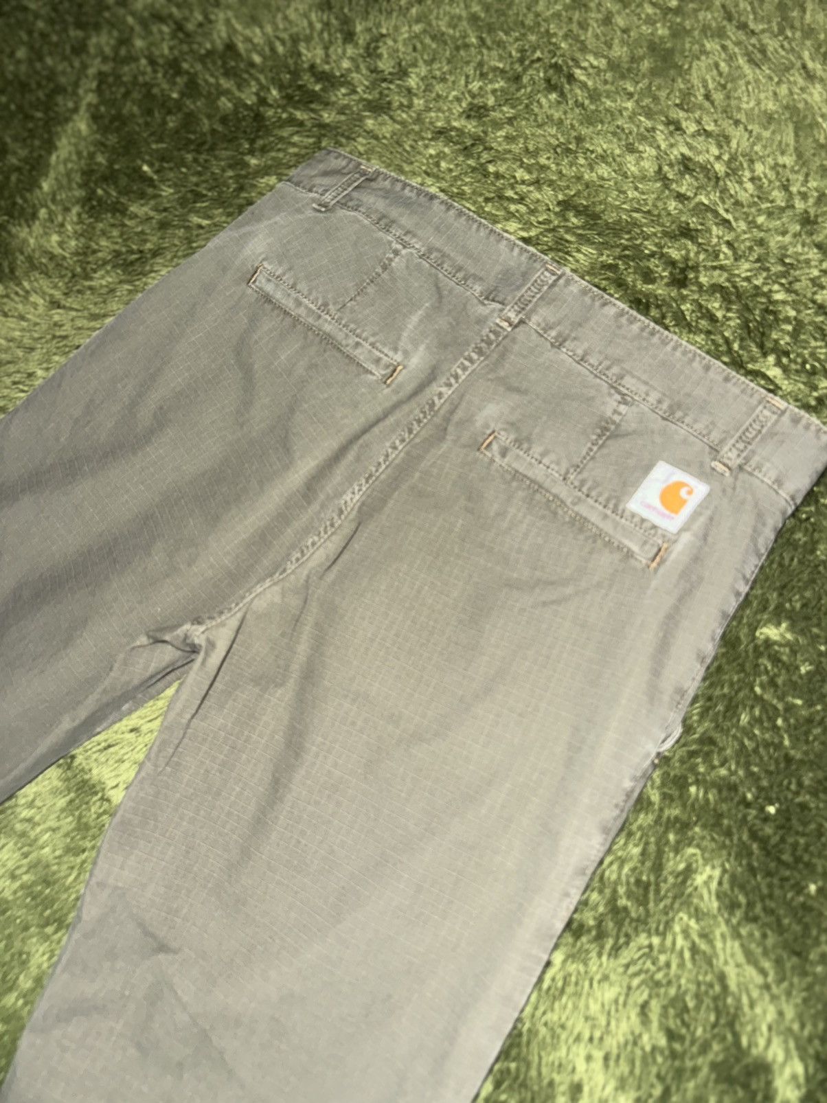 Carhartt Wip [32x32] Carhartt WIP Cane Ripstop Cargo Pants Olive Size US 32 / EU 48 - 8 Thumbnail