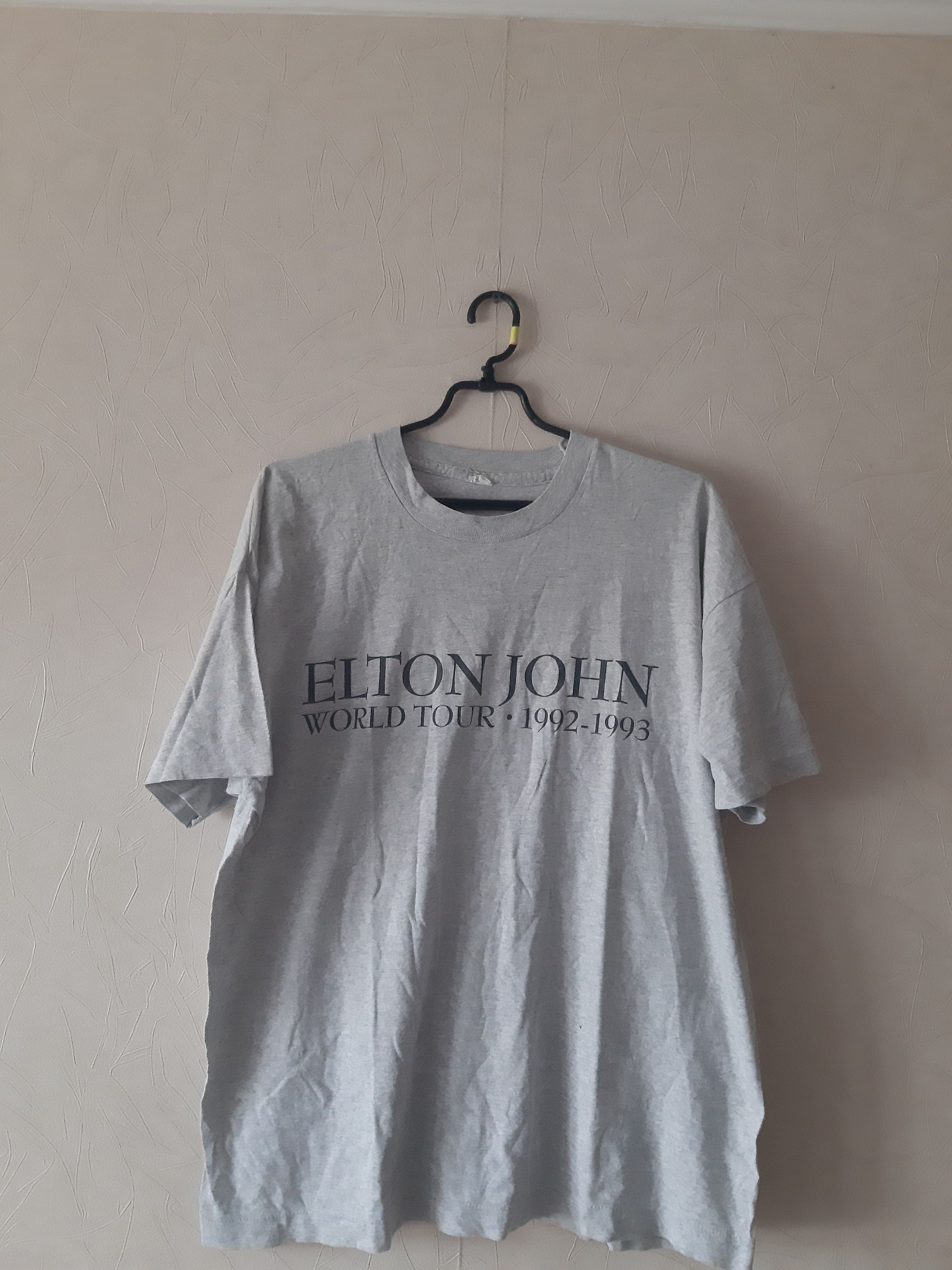 ELTON JOHN 1992-93 Concert Shirt
