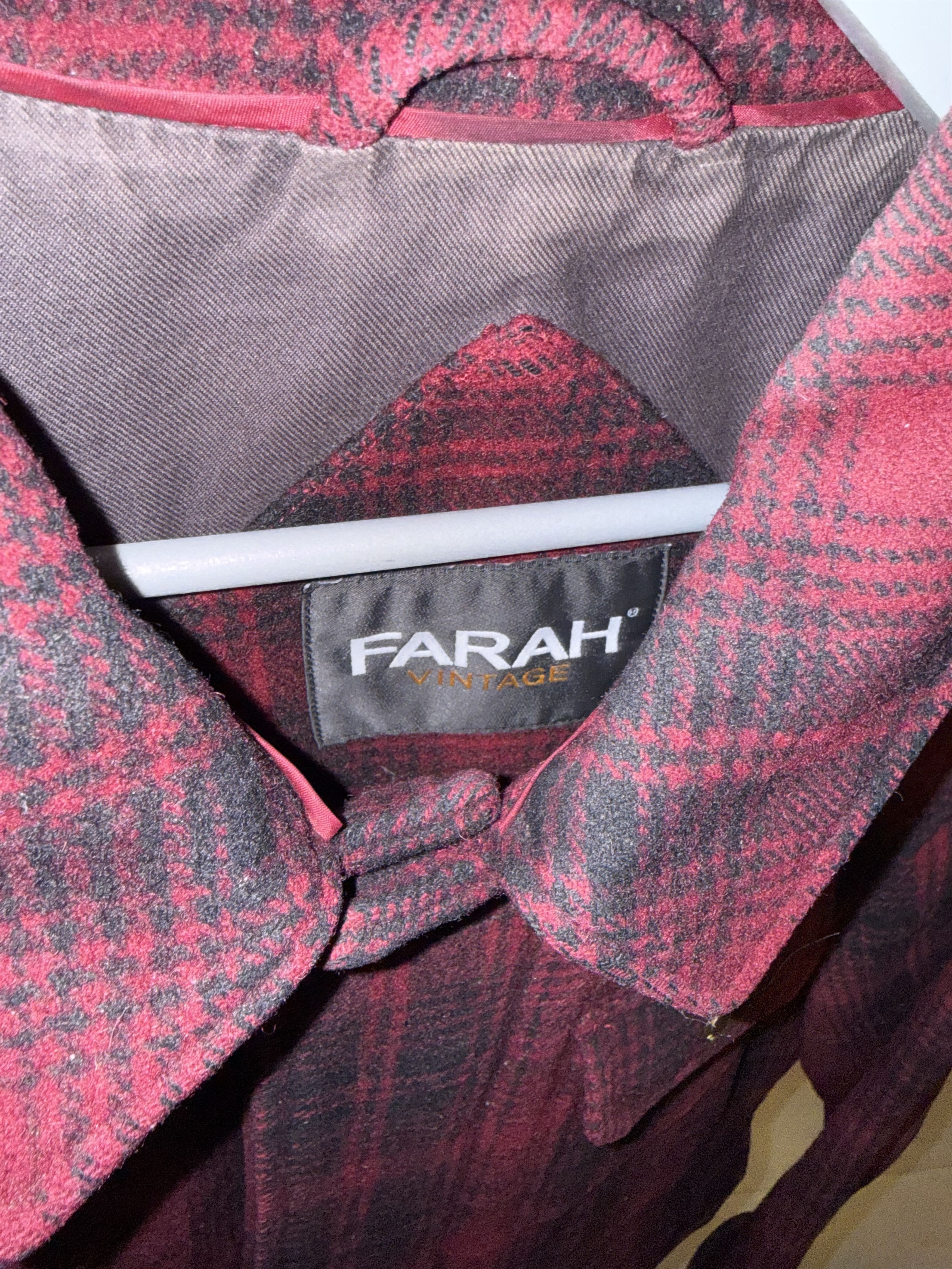 Farah Farah Vintage - Buffalo Plaid Jacket Size US M / EU 48-50 / 2 - 2 Thumbnail