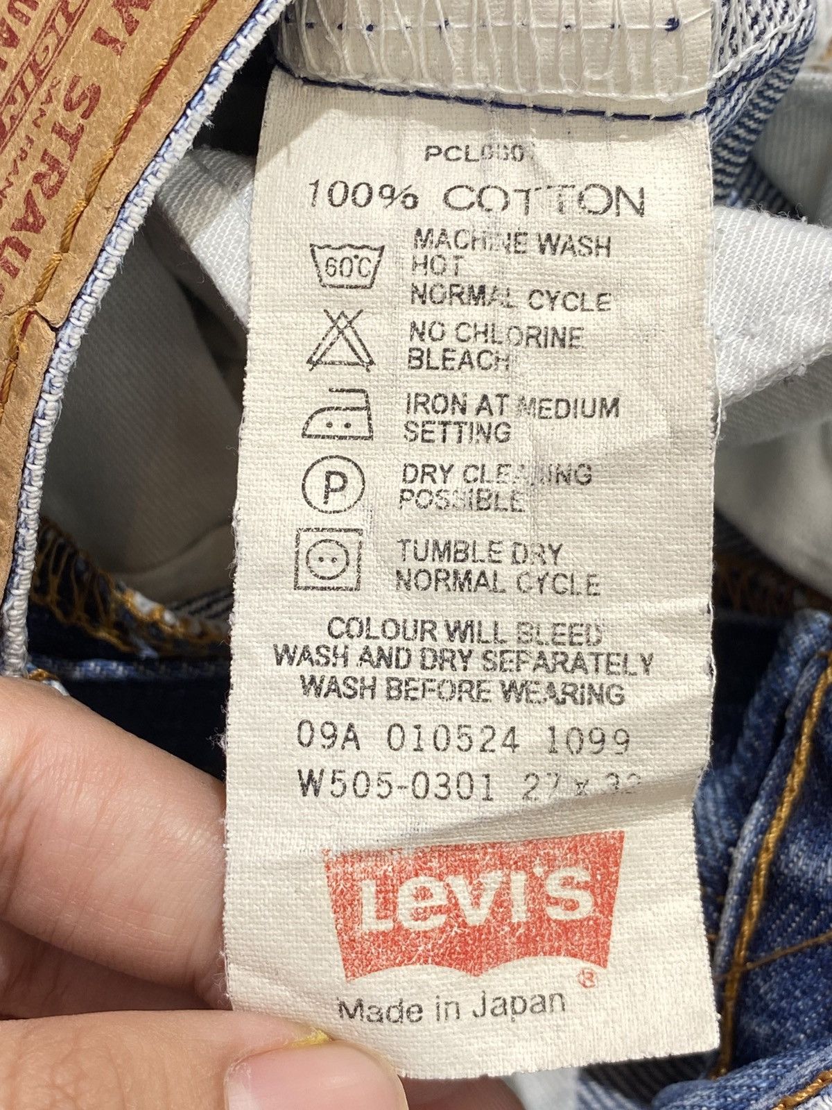 Levi's Levis Brand Acid Blue Wash Style Loose Jeans Size US 27 - 14 Thumbnail