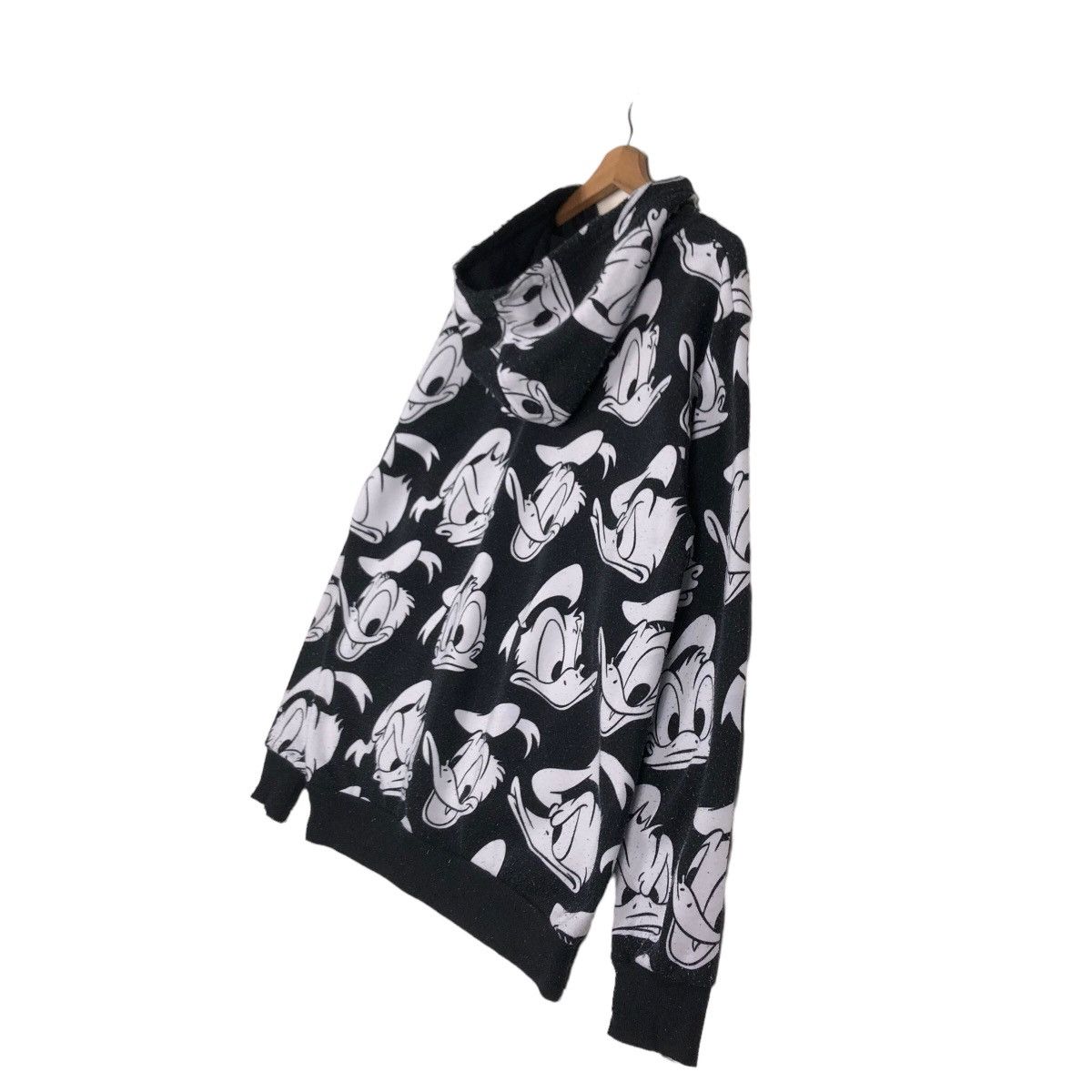 Cartoon Network 🔥Vintage Donald Duck Disney Over Print Hoodie Jacket Size US L / EU 52-54 / 3 - 10 Thumbnail
