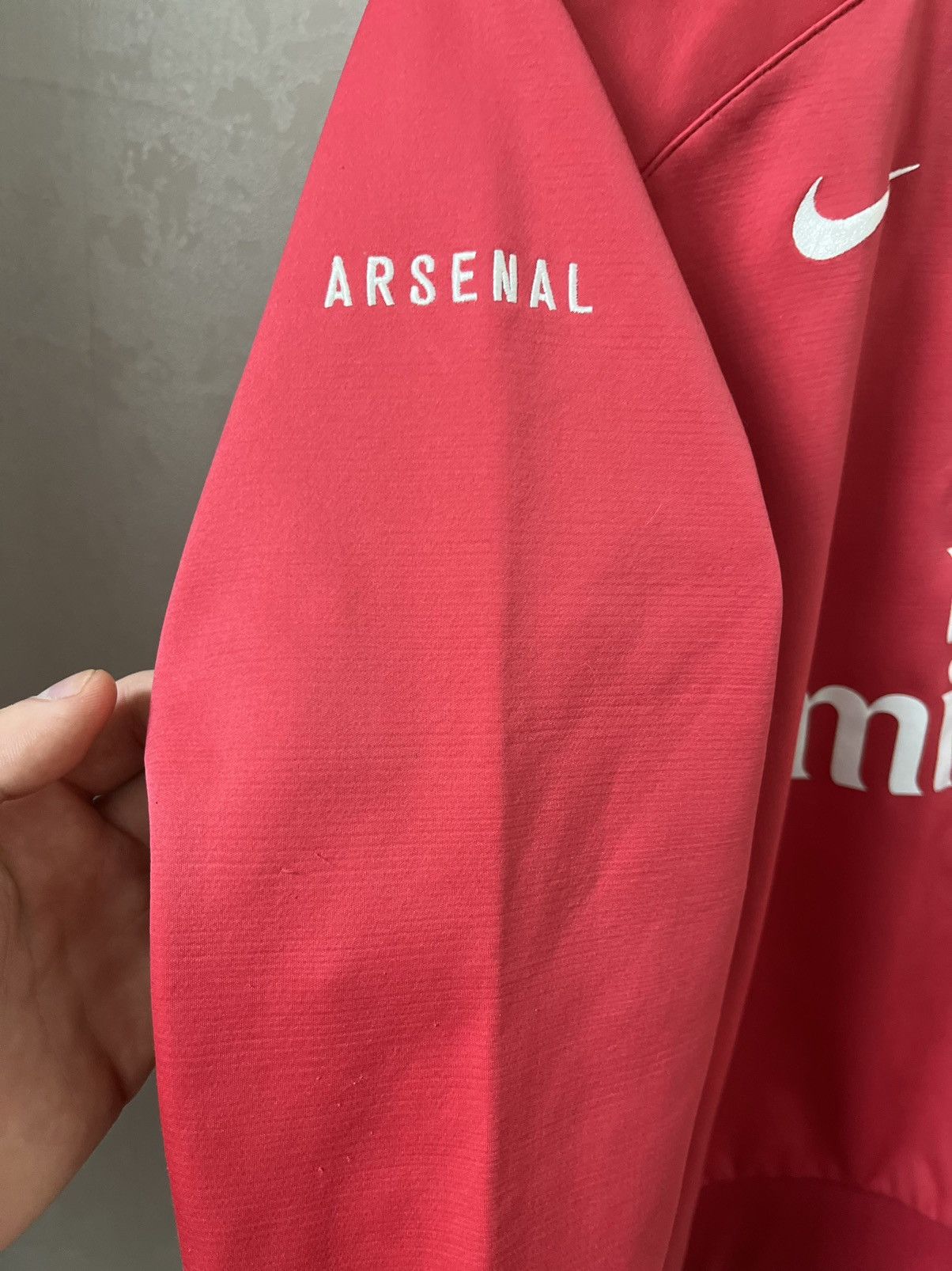 Vintage Nike Arsenal Vintage 2004/2006 Storm Fit Sweatshirt Size US XXS / EU 40 - 10 Thumbnail