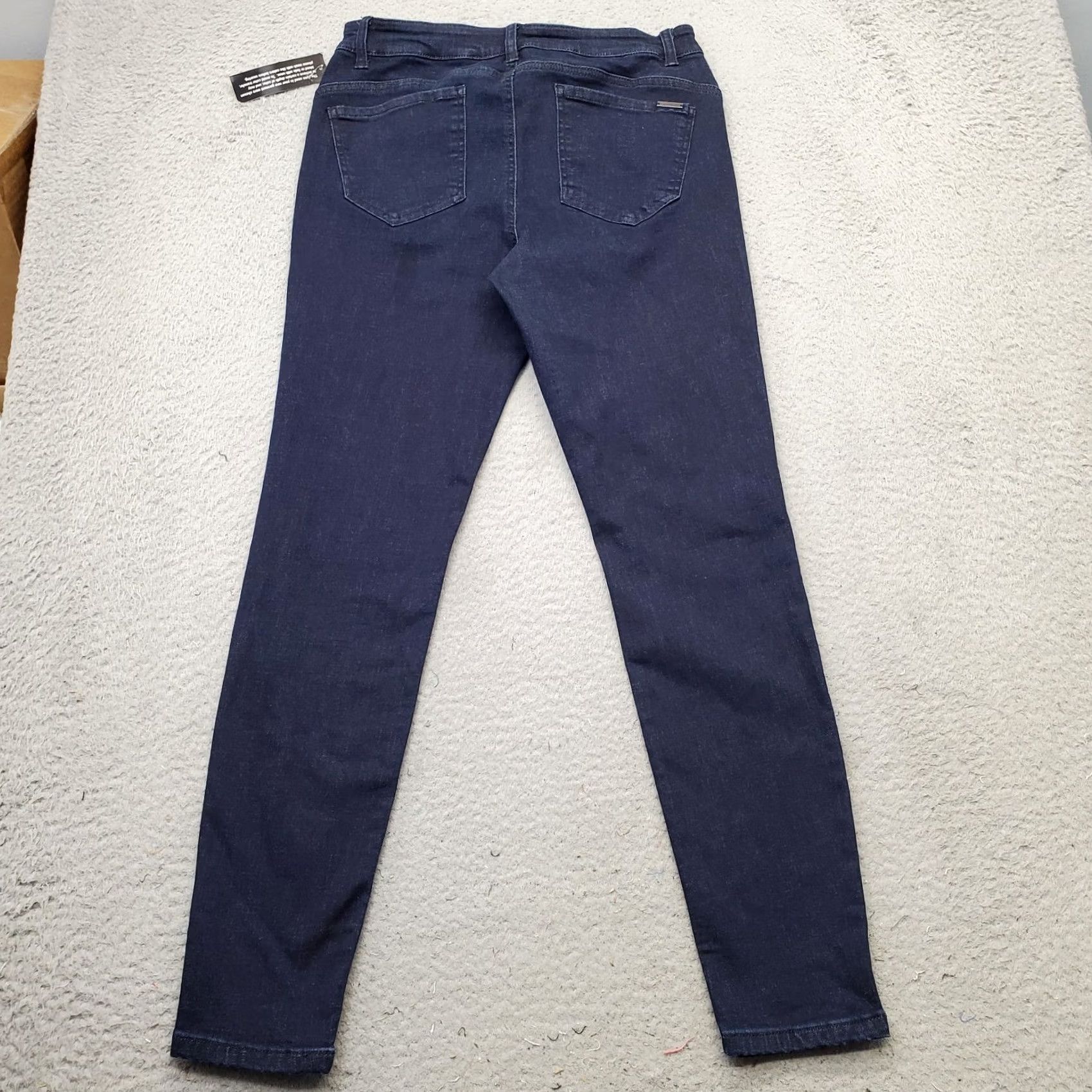 Denime G by Giuliana Skinny Jeans Womens Size 10 Blue Denim Stretch Slim Fit Dark Wash Jeans Size 32" / US 10 / IT 46 - 2 Thumbnail