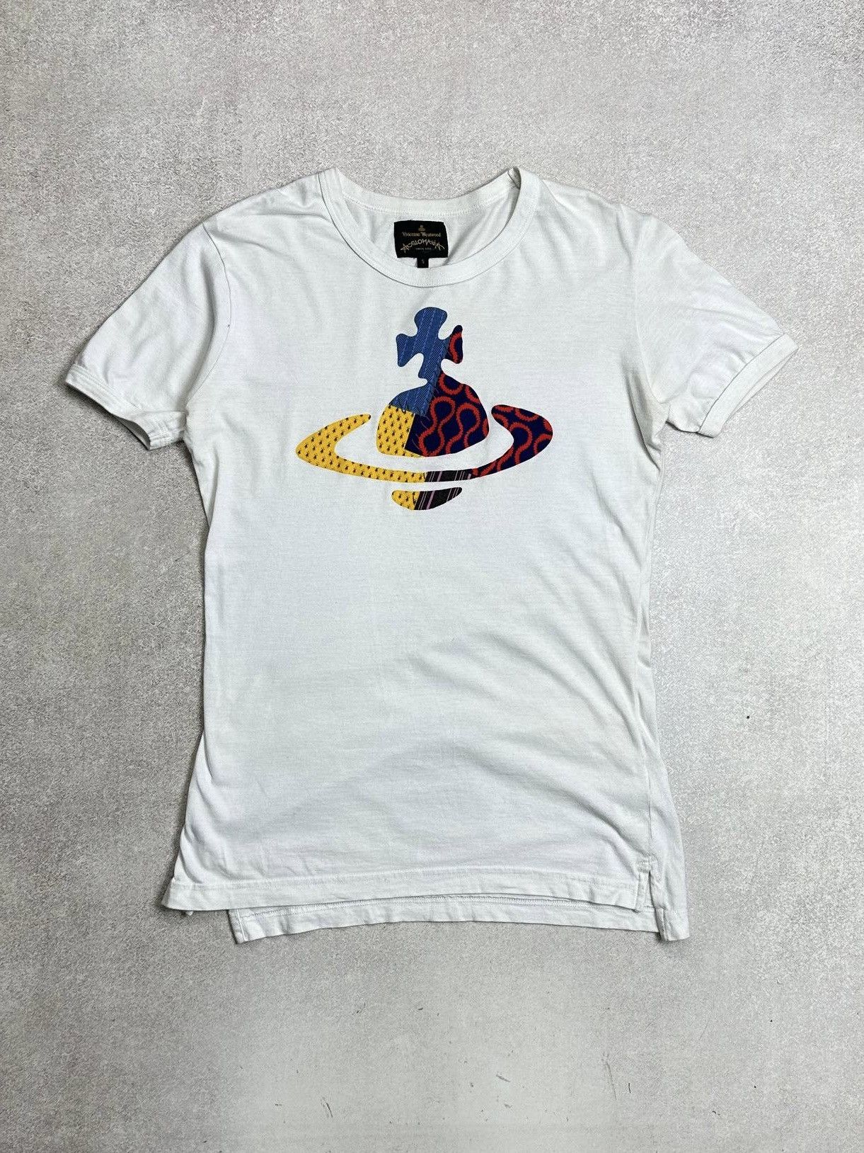 Vivienne Westwood Vivienne Westwood Anglomania Orb Saturn Logo T-shirt S Size US S / EU 44-46 / 1 - 1 Thumbnail