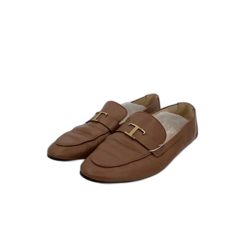 Tod's Tod's Brown Flat Slip-On Loafers Size 40 Size US 10 / EU 43 - 1 Thumbnail