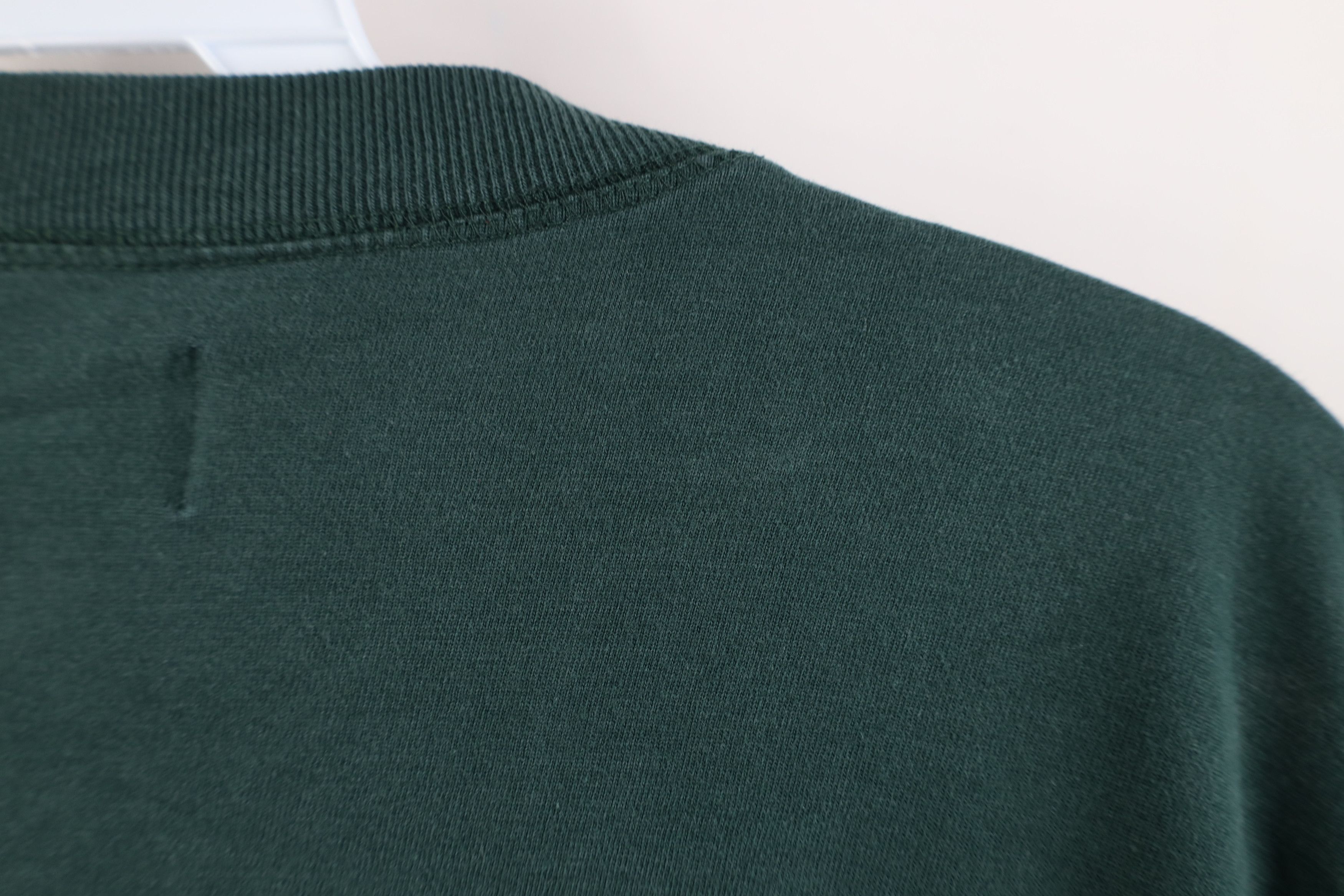 Vintage Vintage 90s Streetwear Long Sleeve Henley T-Shirt Green Size US XL / EU 56 / 4 - 11 Thumbnail
