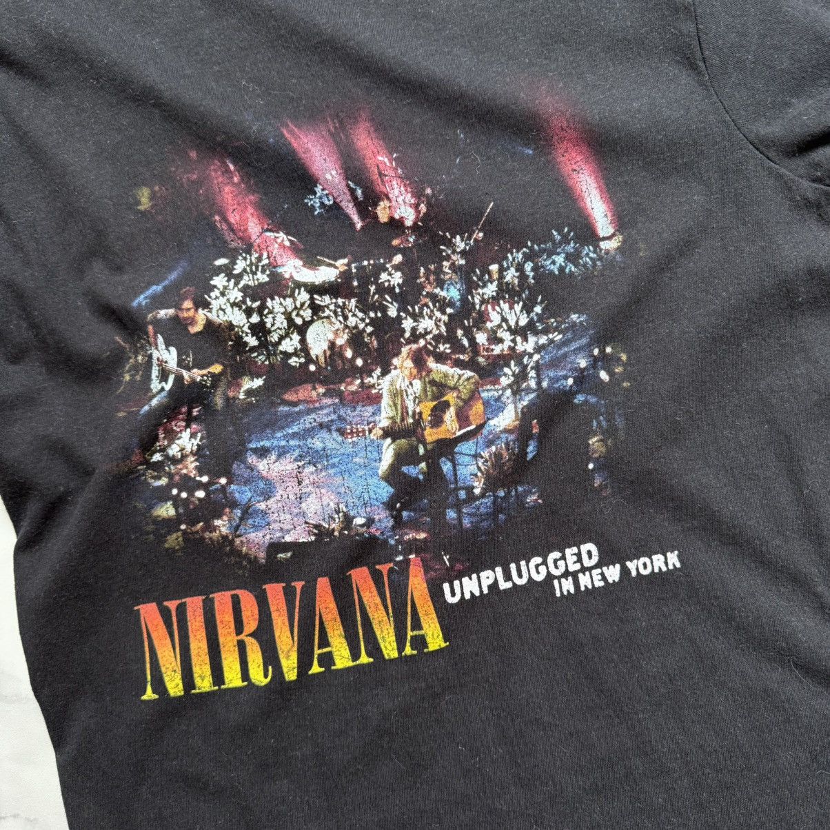 Band Tees × Nirvana × Unplugged Museum Nirvana Unplugged In New York T-Shirt Size US M / EU 48-50 / 2 - 4 Thumbnail
