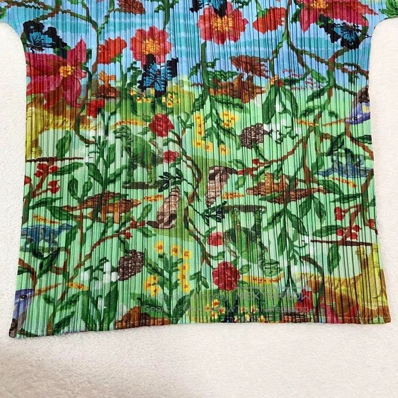 Issey Miyake Issey Miyake Dinosaur Park Top Size L / US 10 / IT 46 - 4 Thumbnail