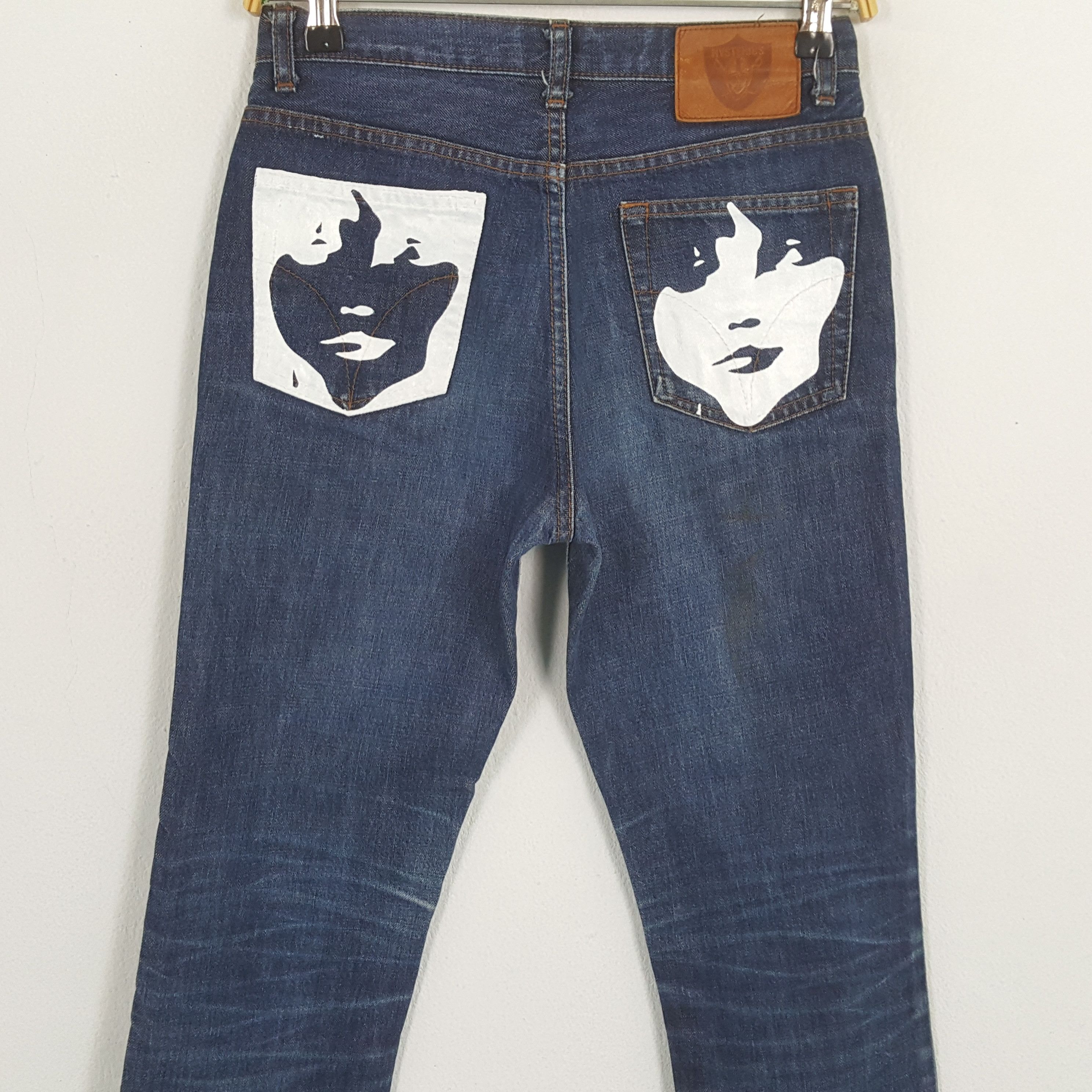 Hysteric Glamour × Japanese Brand × Vintage Vintage HYSTERIC GLAMOUR Japan Fashion Brand Boot Cut Jeans Size 27" / US 4 / IT 40 - 2 Thumbnail