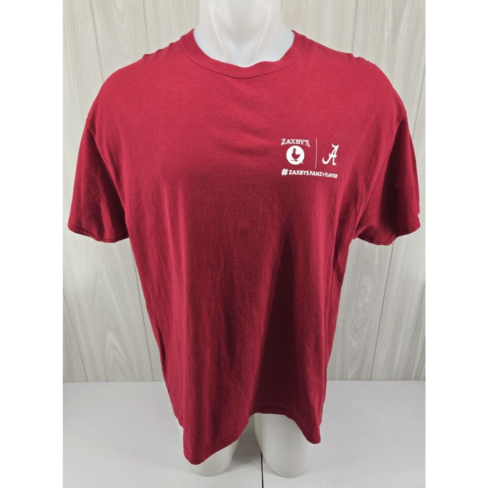 Vintage Spot Zaxbys Chicken Promo T Shirt 2XL Red Official Chicken of Sports Fanz United States USA Shirt Mens Short Sleeve Crew Neck Size US XXL / EU 58 / 5 - 3 Thumbnail