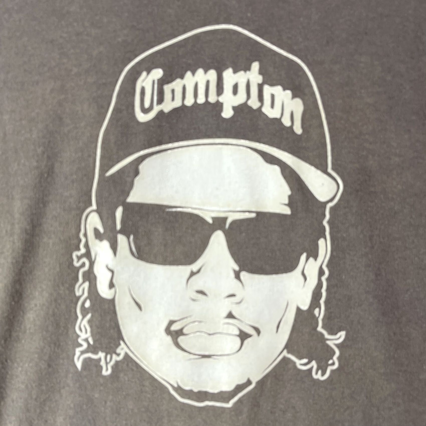 Anchor Blue Eazy E Shirt Mens 2XL Gray Anchor Blue Compton Rap Tee Vintage Hip Hop Size US XXL / EU 58 / 5 - 6 Thumbnail