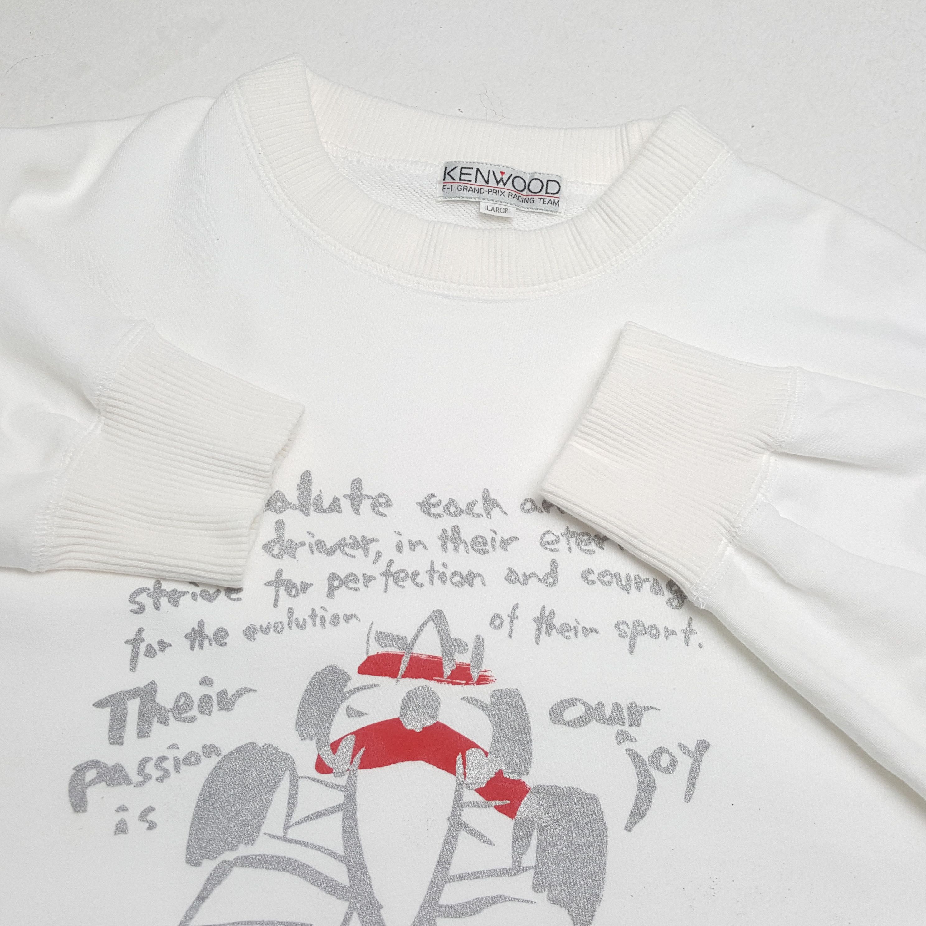 Japanese Brand × Vintage KENWOOD FORMULA 1 Grand Prix RACING Team Sweatshirt Size US M / EU 48-50 / 2 - 9 Thumbnail