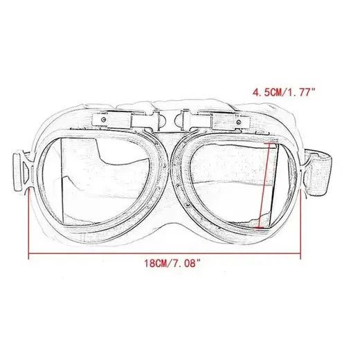 Other Vintage Motorcycle Goggles Size ONE SIZE - 2 Thumbnail