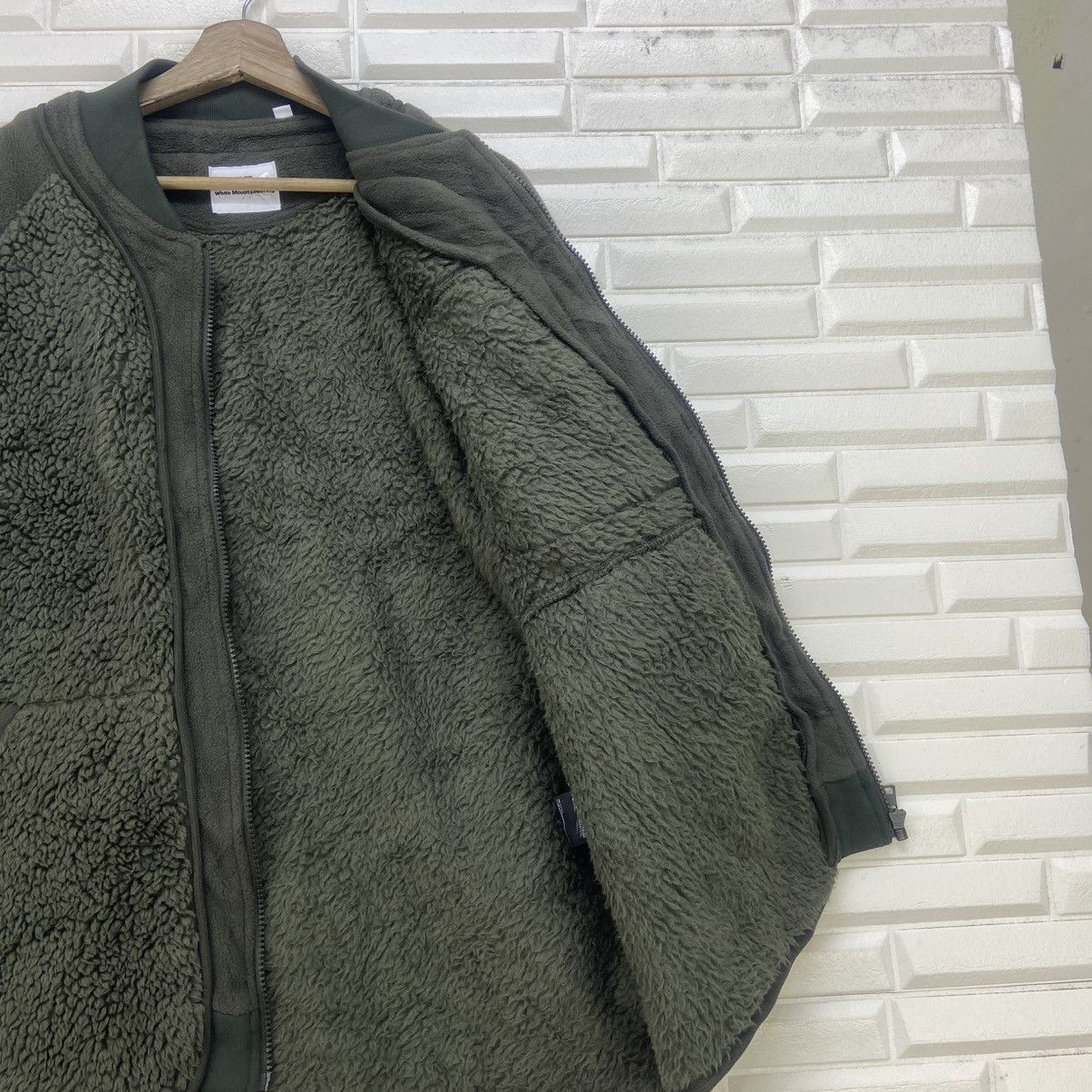 Uniqlo × White Mountaineering White Mountaineering Uniqlo Patchwork Fleece Sherpa Jacket Size US M / EU 48-50 / 2 - 13 Thumbnail