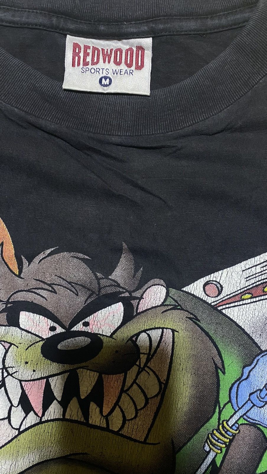 Vintage Tazmania - Pizza Delivery Cartoon Tee Size US M / EU 48-50 / 2 - 5 Thumbnail