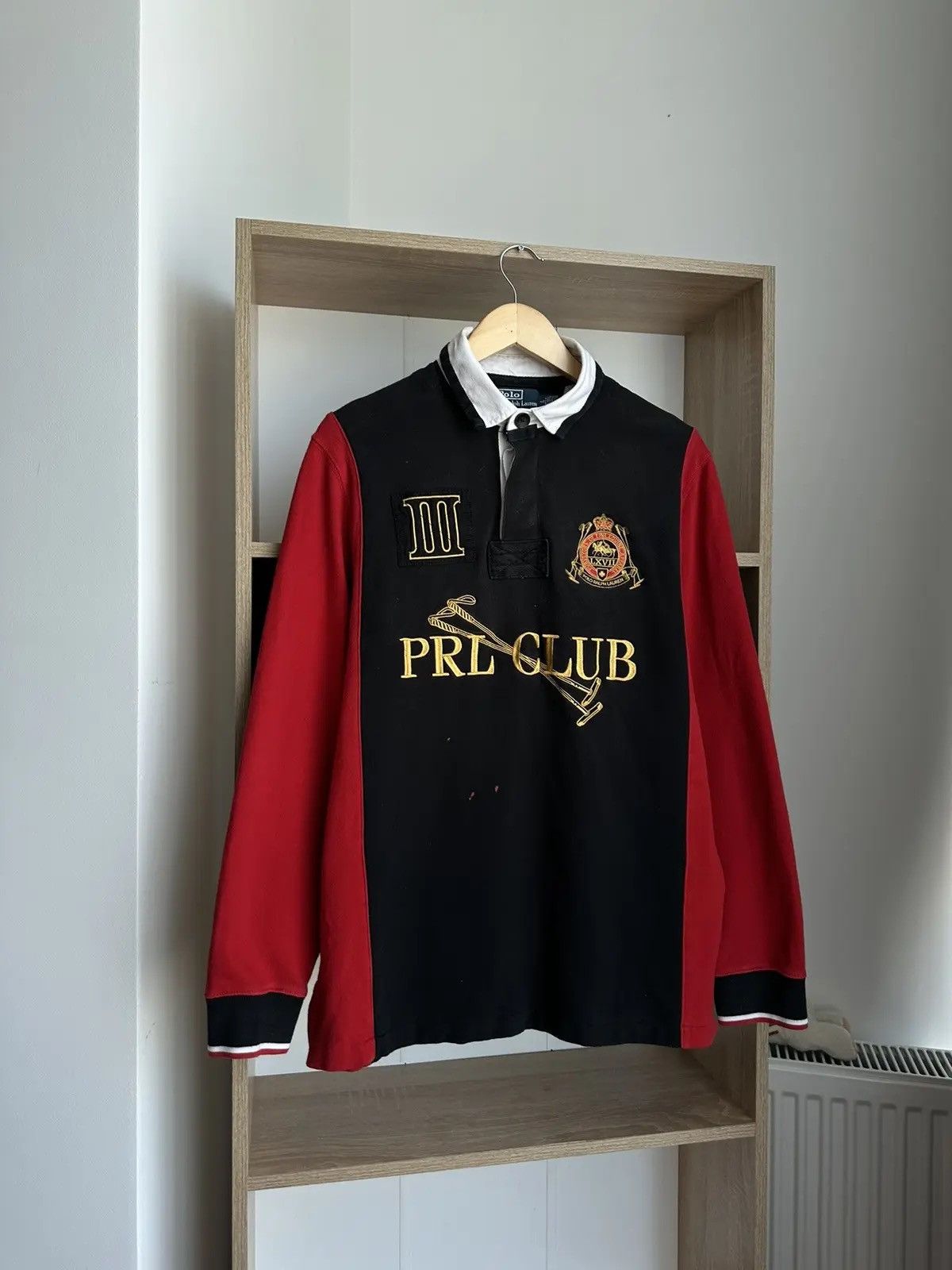 Polo Ralph Lauren × Vintage Vintage Polo Ralph Lauren Rugby PRL CLUB Sweatshirt Size US L / EU 52-54 / 3 - 5 Thumbnail
