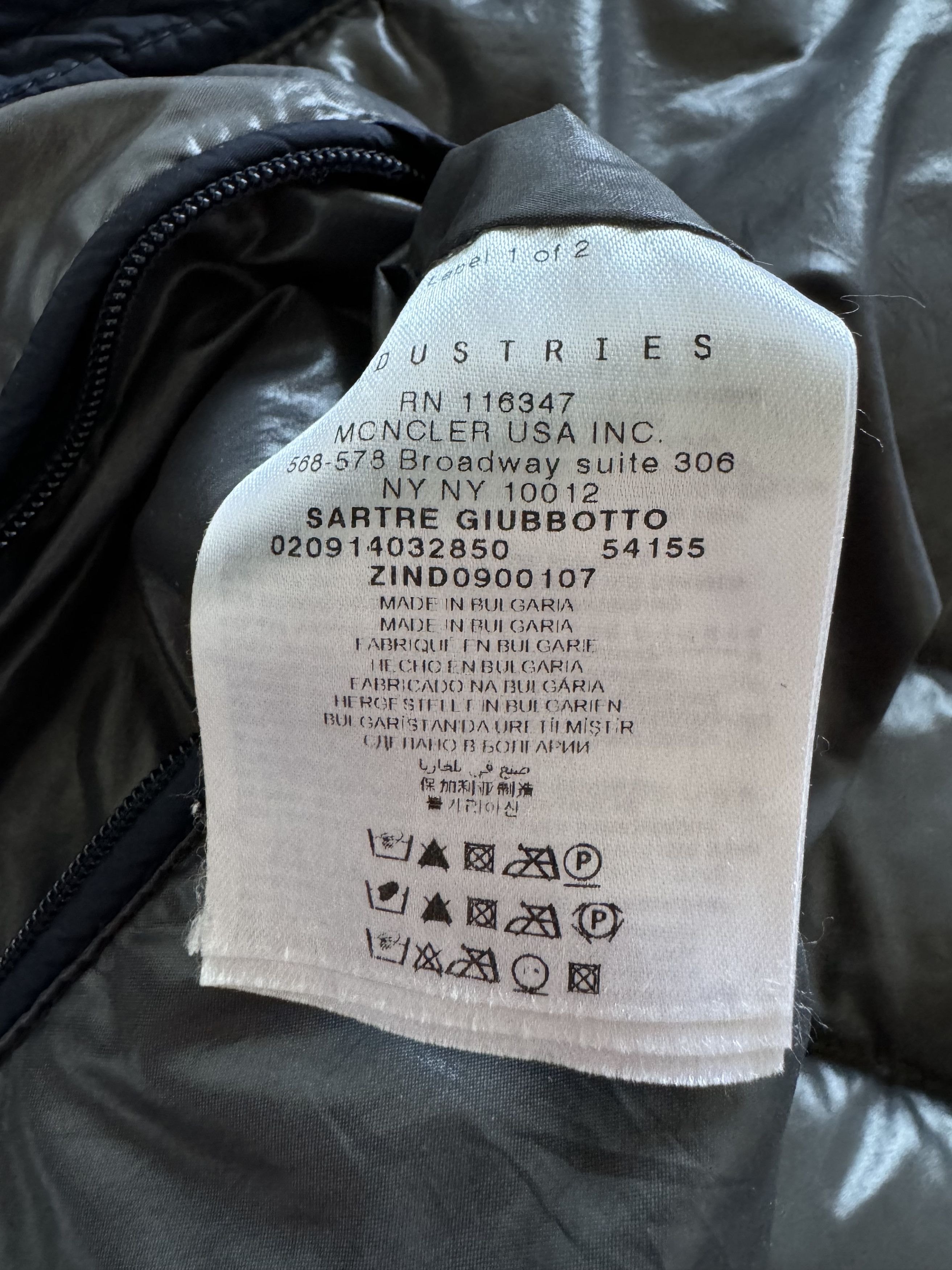 Moncler Moncler Sartre puffer jacket Size US L / EU 52-54 / 3 - 14 Thumbnail