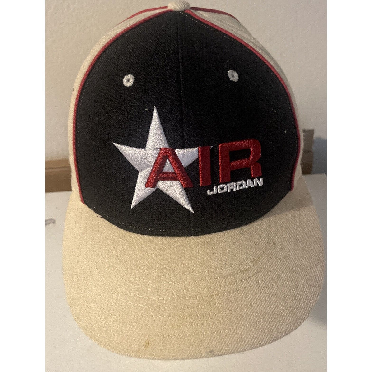 image of Vintage Air Jordan Hat Embroidered Size 7 1/8”, Men's