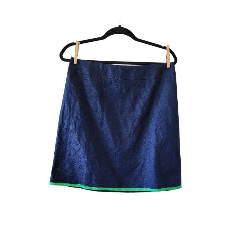 J.Crew Reimagined by J. Crew Tipped Skirt in Basketweave Size 10 Size 32" / US 10 / IT 46 - 1 Thumbnail