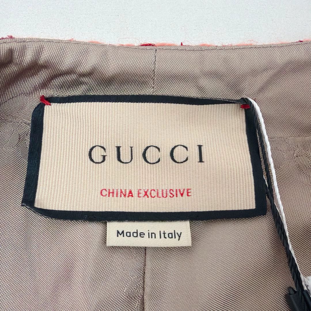Gucci Gucci Orange Check Top & Shorts 40/38 NWT Size S / US 4 / IT 40 - 5 Thumbnail
