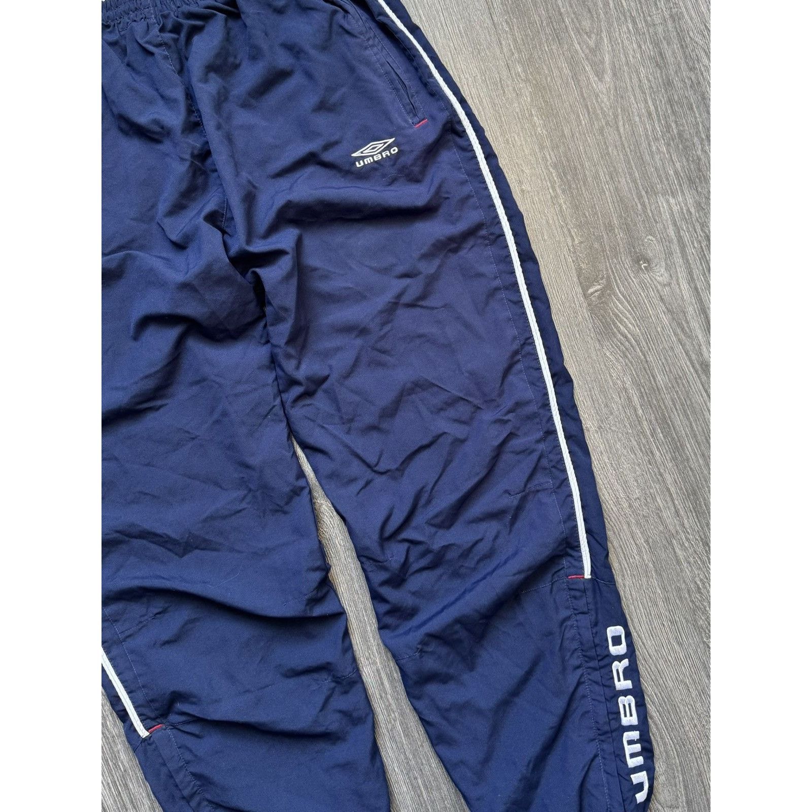Umbro Vintage Umbro Baggy Nylon Pants Drill Y2K Size US 34 / EU 50 - 3 Thumbnail