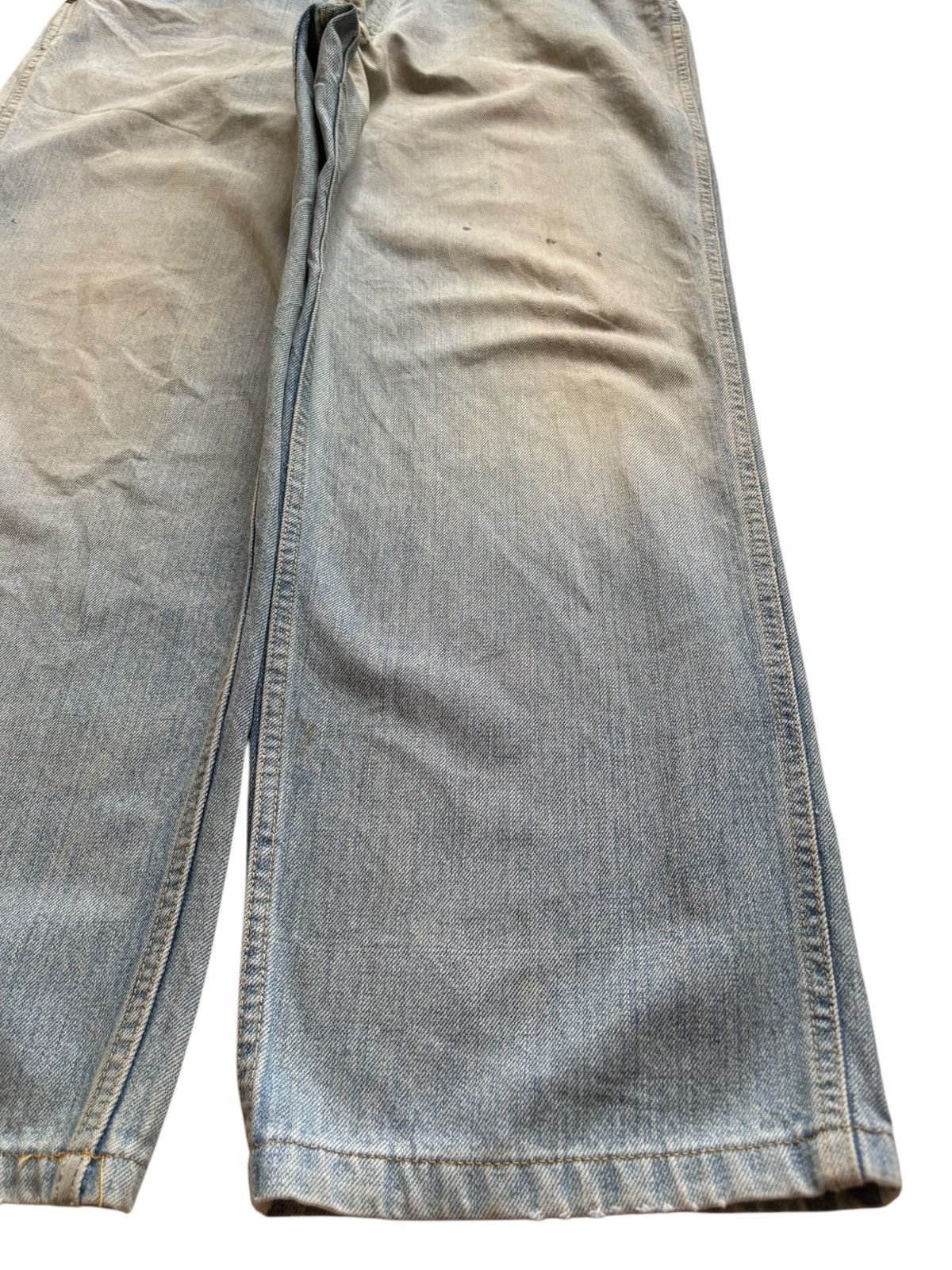 Johnbull Vintage John Bull Mud Wash Distressed Baggy Jeans ggy Jeans Size US 36 / EU 52 - 8 Thumbnail