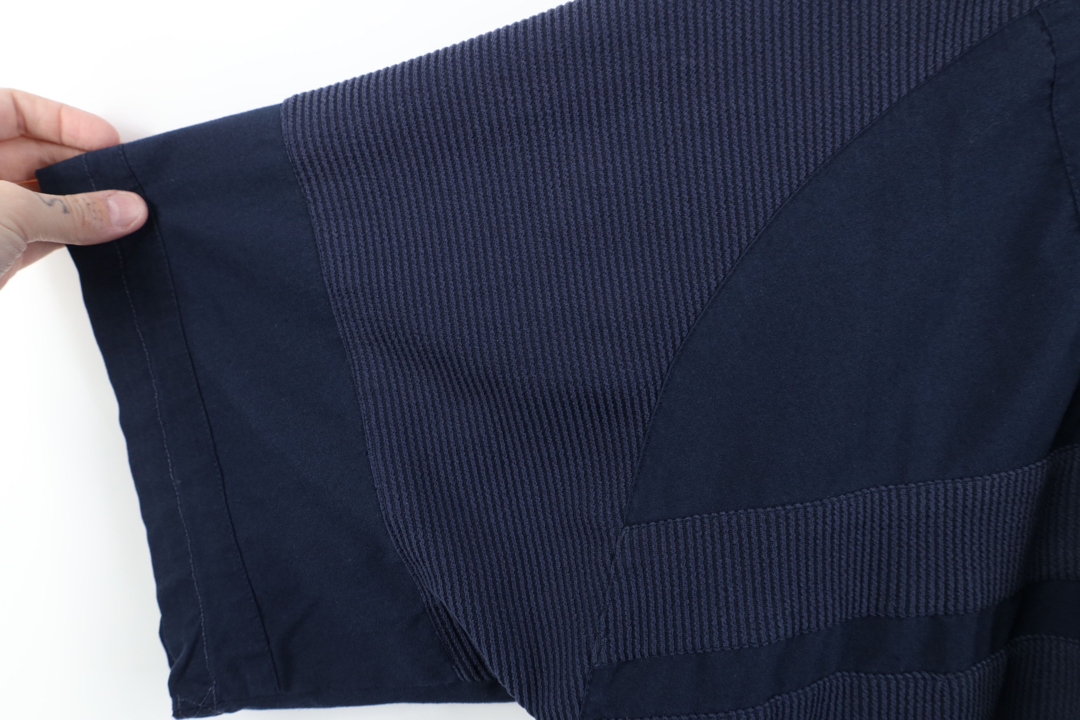 Vintage Vintage 90s Streetwear Pullover Polo Shirt Navy Blue Size US XXL / EU 58 / 5 - 8 Thumbnail