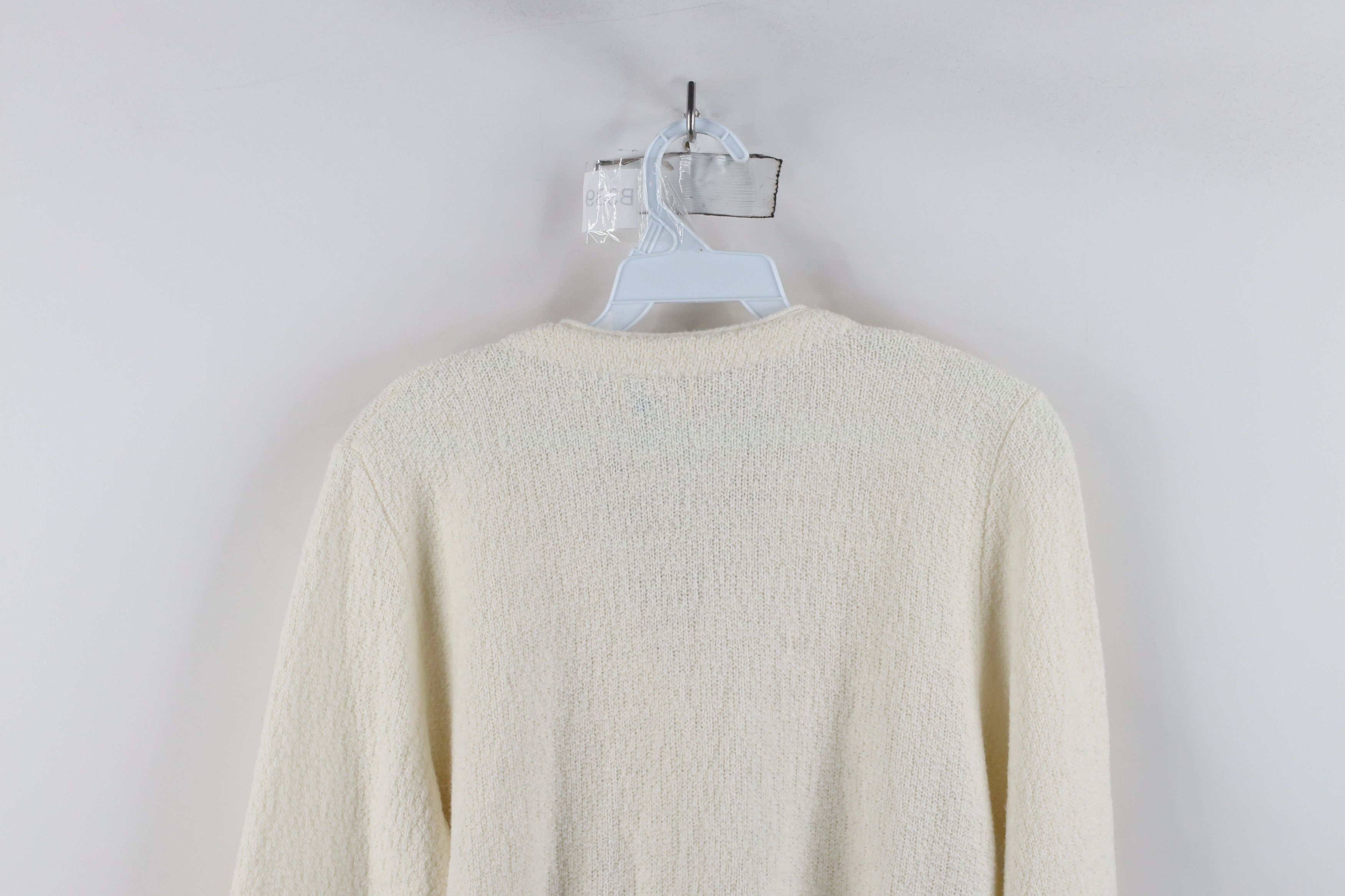 Vintage Vintage 50s 60s Streetwear Textured Knit Cardigan Sweater Size S / US 4 / IT 40 - 9 Thumbnail