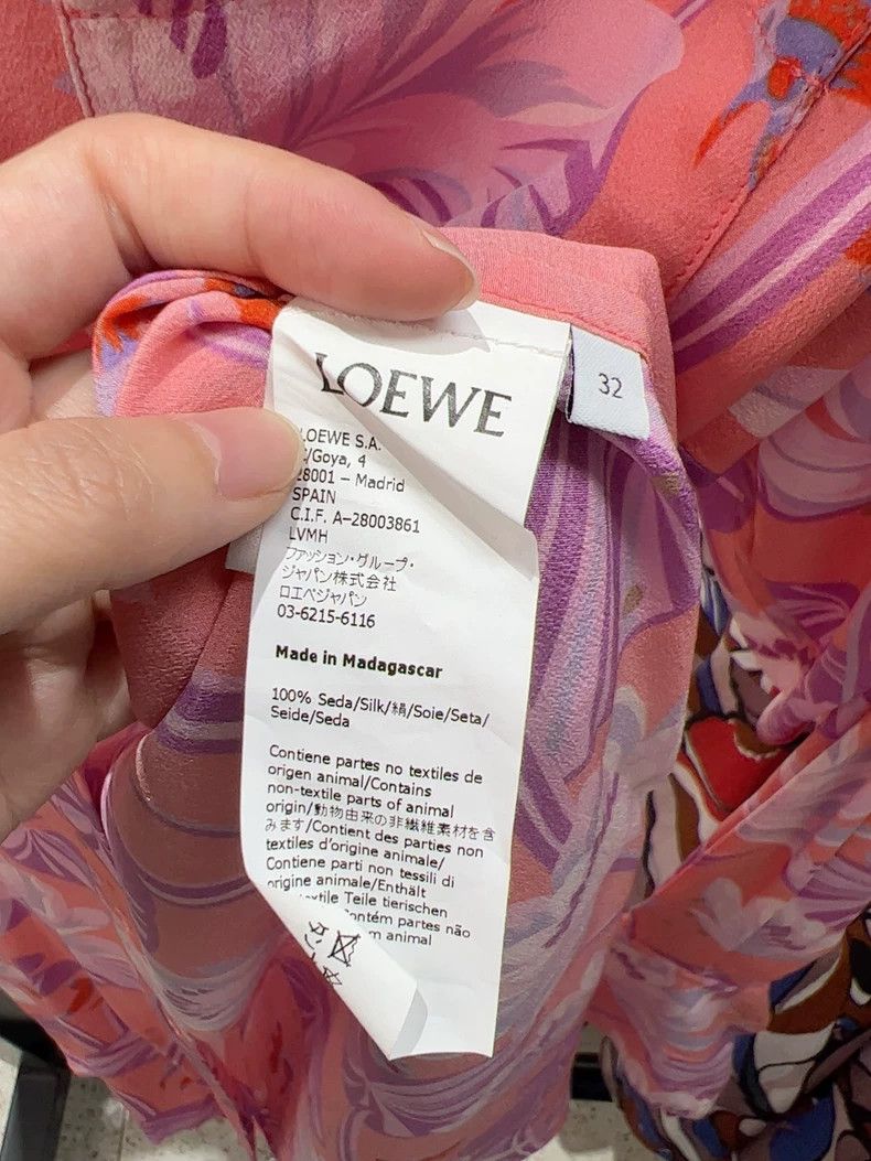Loewe LOEWE Silk shirt Size 4XL / US 24-26 - 4 Thumbnail