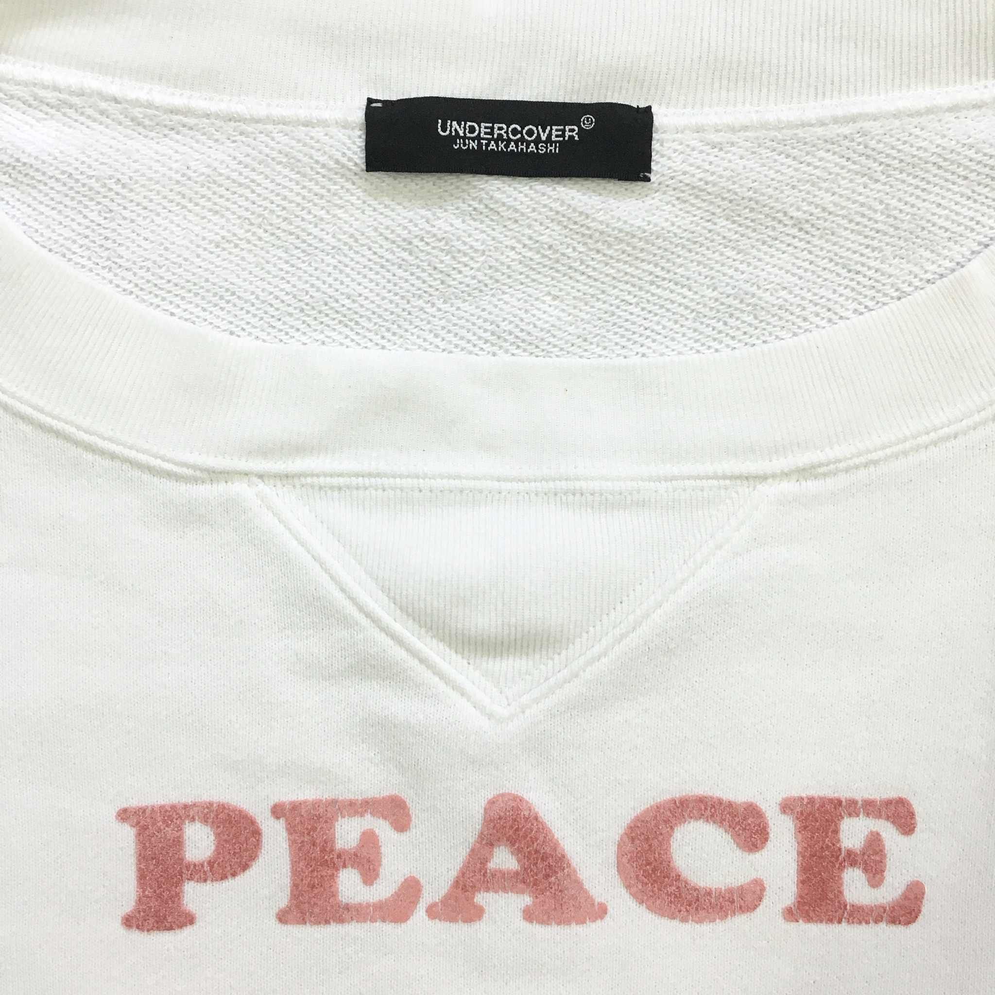 Undercover Undercover Jun Takahashi Peace And Noise Cropped Sweater Size US XL / EU 56 / 4 - 4 Thumbnail