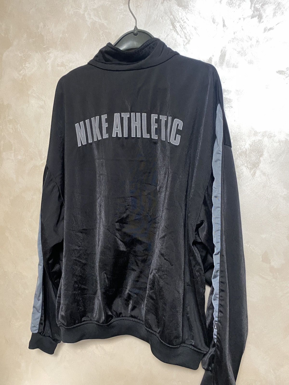 Vintage Vintage Nike Athletic 72 Full Zip Jacket Big Logo Size US L / EU 52-54 / 3 - 6 Thumbnail