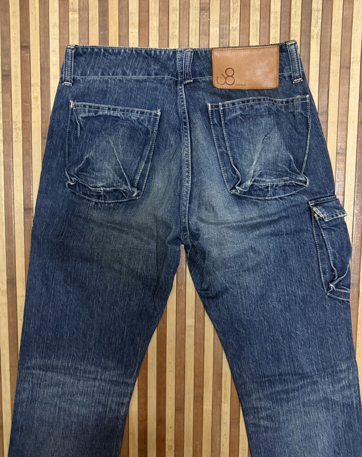 Johnbull JOHNBULL Denim Cargo Pants / Streetwear / Multipocket W28 Size US 28 / EU 44 - 7 Thumbnail