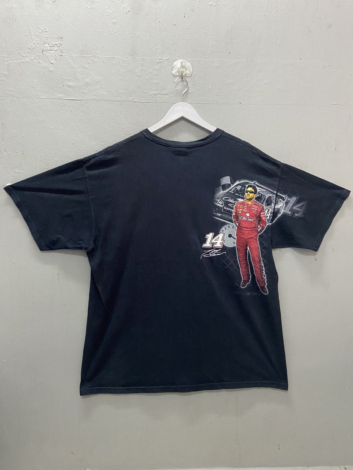 NASCAR TONY STEWART 14 NASCAR POCKET SHORT SLEEVE TEE SHIRT Size US XL / EU 56 / 4 - 1 Thumbnail