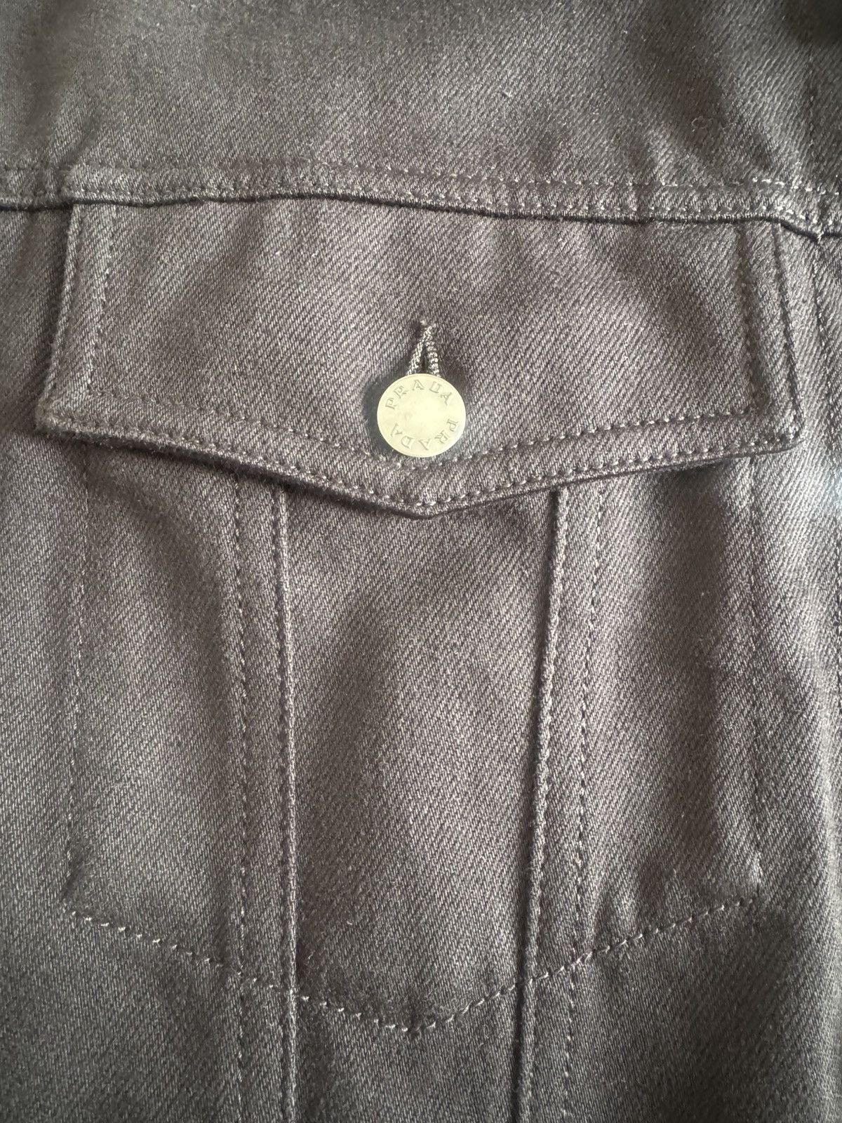 Prada Denim jacket Prada with fourrure Size US M / EU 48-50 / 2 - 3 Thumbnail