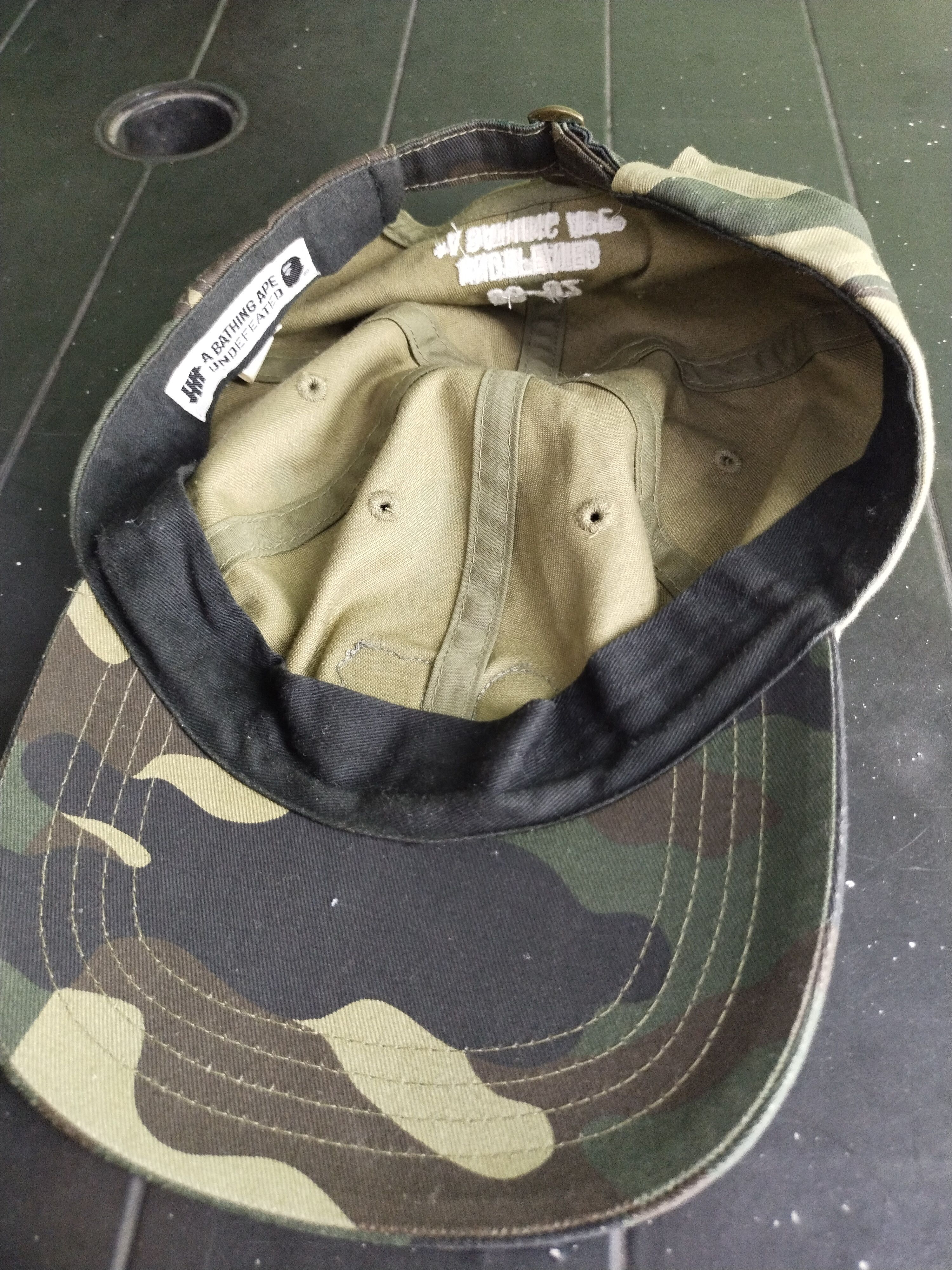 Bape × Undefeated Bape x Undefeated Panel Cap Size ONE SIZE - 7 Thumbnail