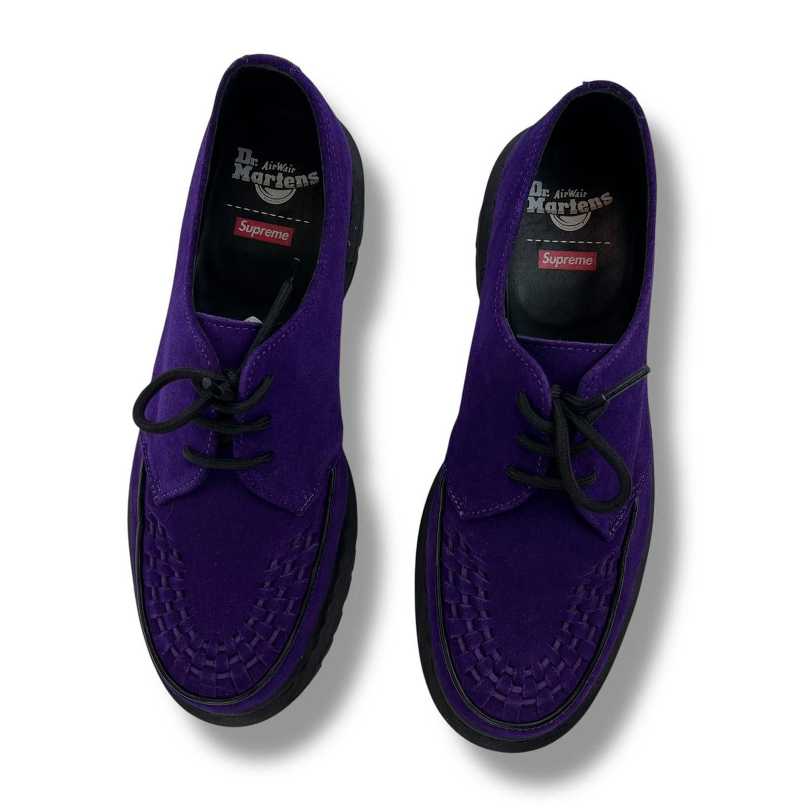 Supreme Supreme x Dr. Martens Ramsey Creepers Purple Size US 10.5 / EU 43-44 - 4 Thumbnail