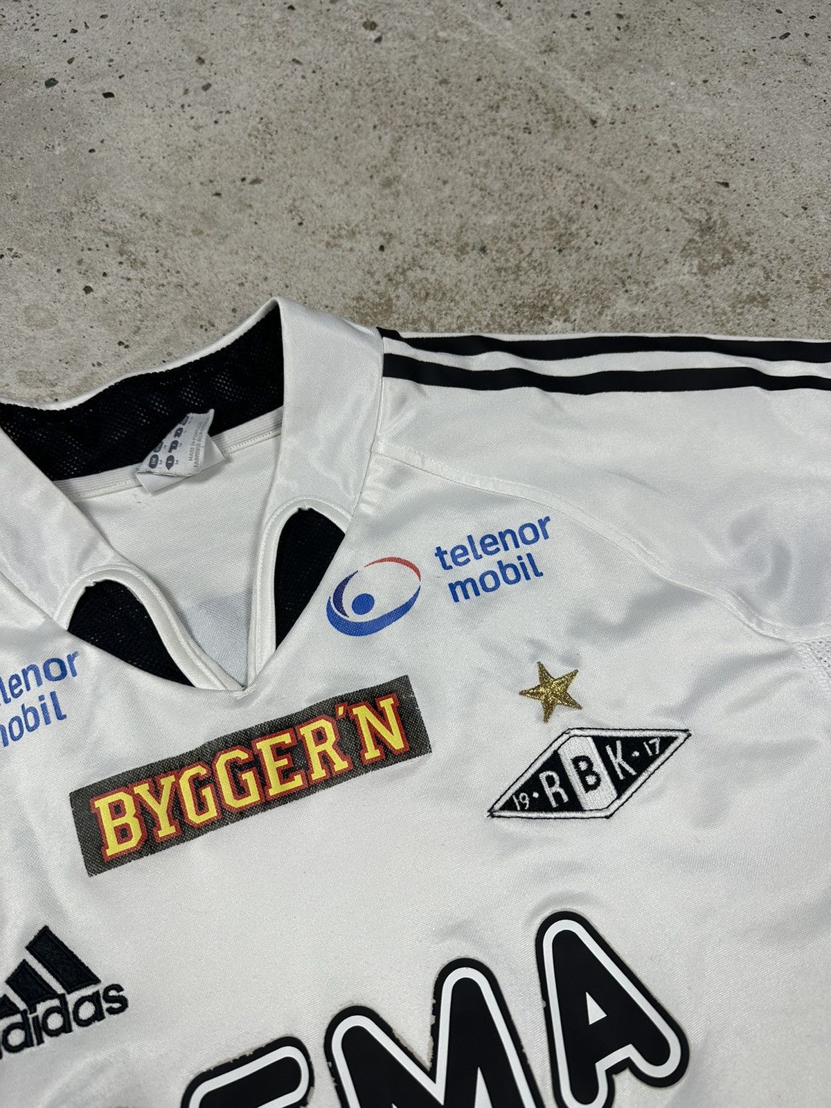 Adidas × Vintage Vintage Y2K Adidas x Rosenborg 2004/2005 Home Jersey Size US M / EU 48-50 / 2 - 8 Thumbnail