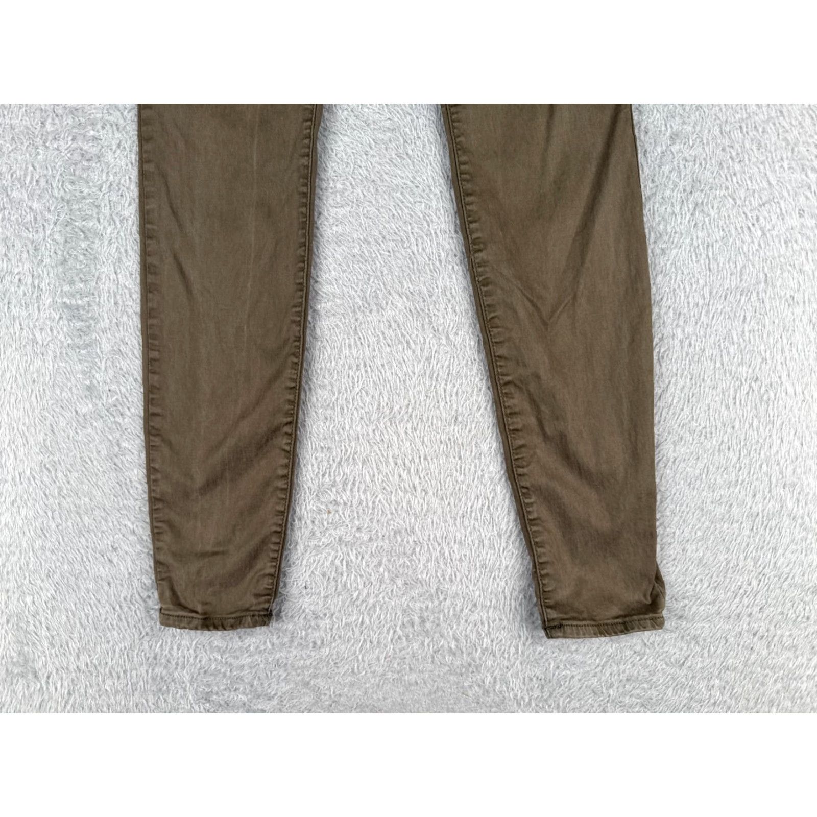 Vintage Daily Ritual Jeans Women's 6 Regular Mid Brown Denim Distressed 5-Pocket Cotton 26x28 Size 28" / US 6 / IT 42 - 2 Thumbnail