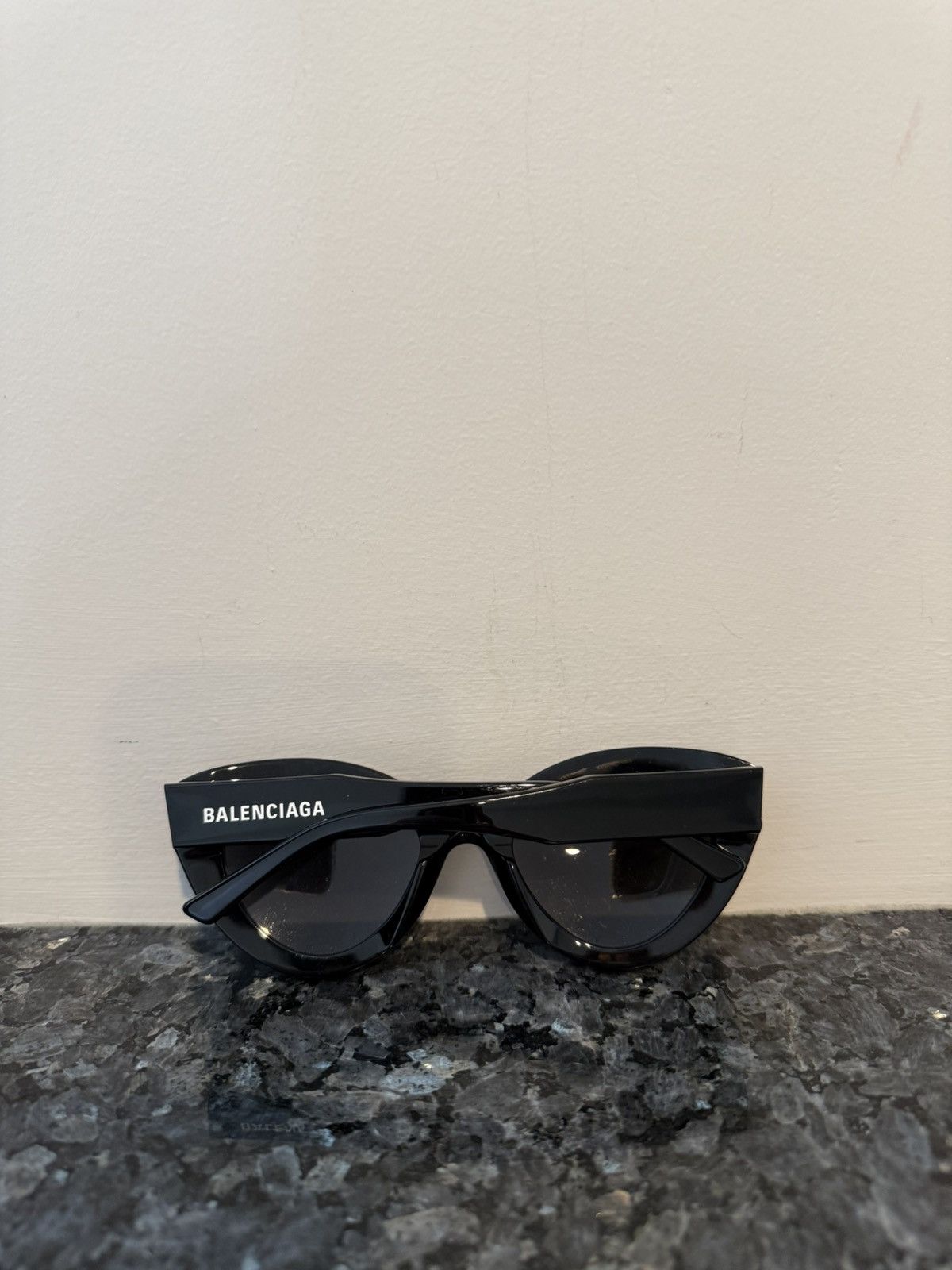 Balenciaga Balenciaga Round Cat Sunglasses Size ONE SIZE - 3 Thumbnail